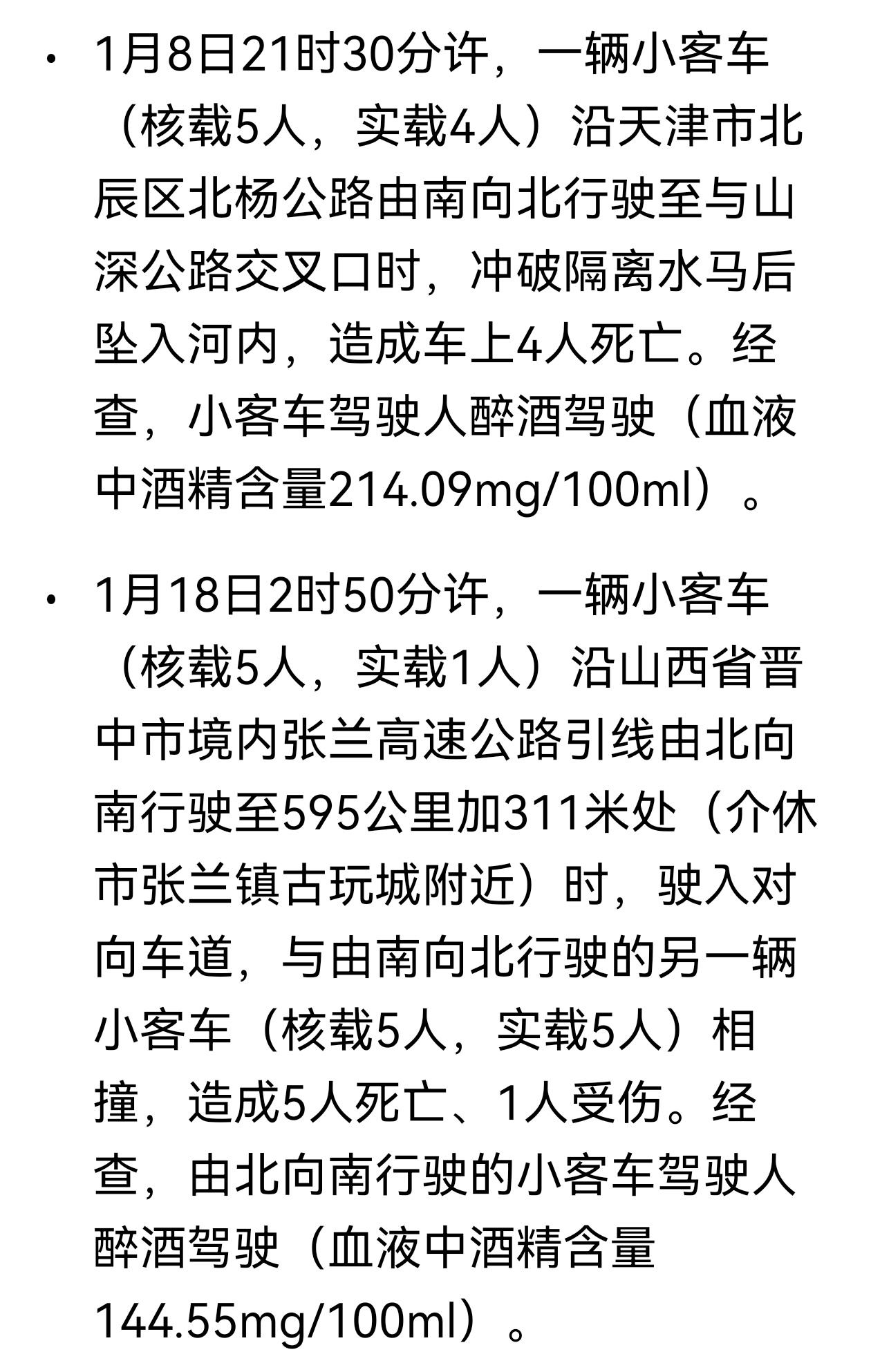 15死3伤，车主们都看看吧，都是酒驾惹的祸！今天（2月3日），公安部交管局公布了