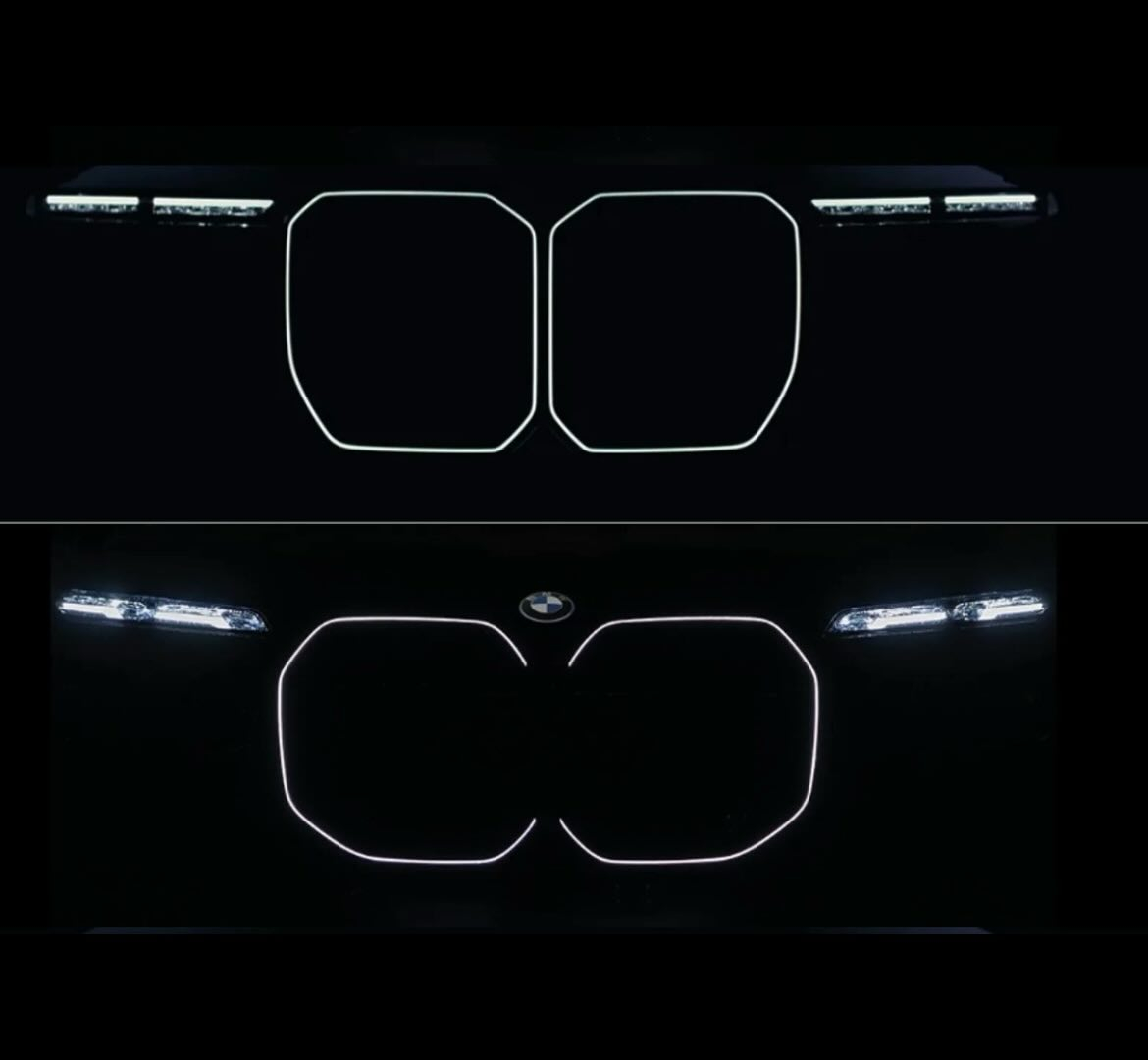 7系改款，双肾LED轮廓闭环了！bmwsky宝马7系