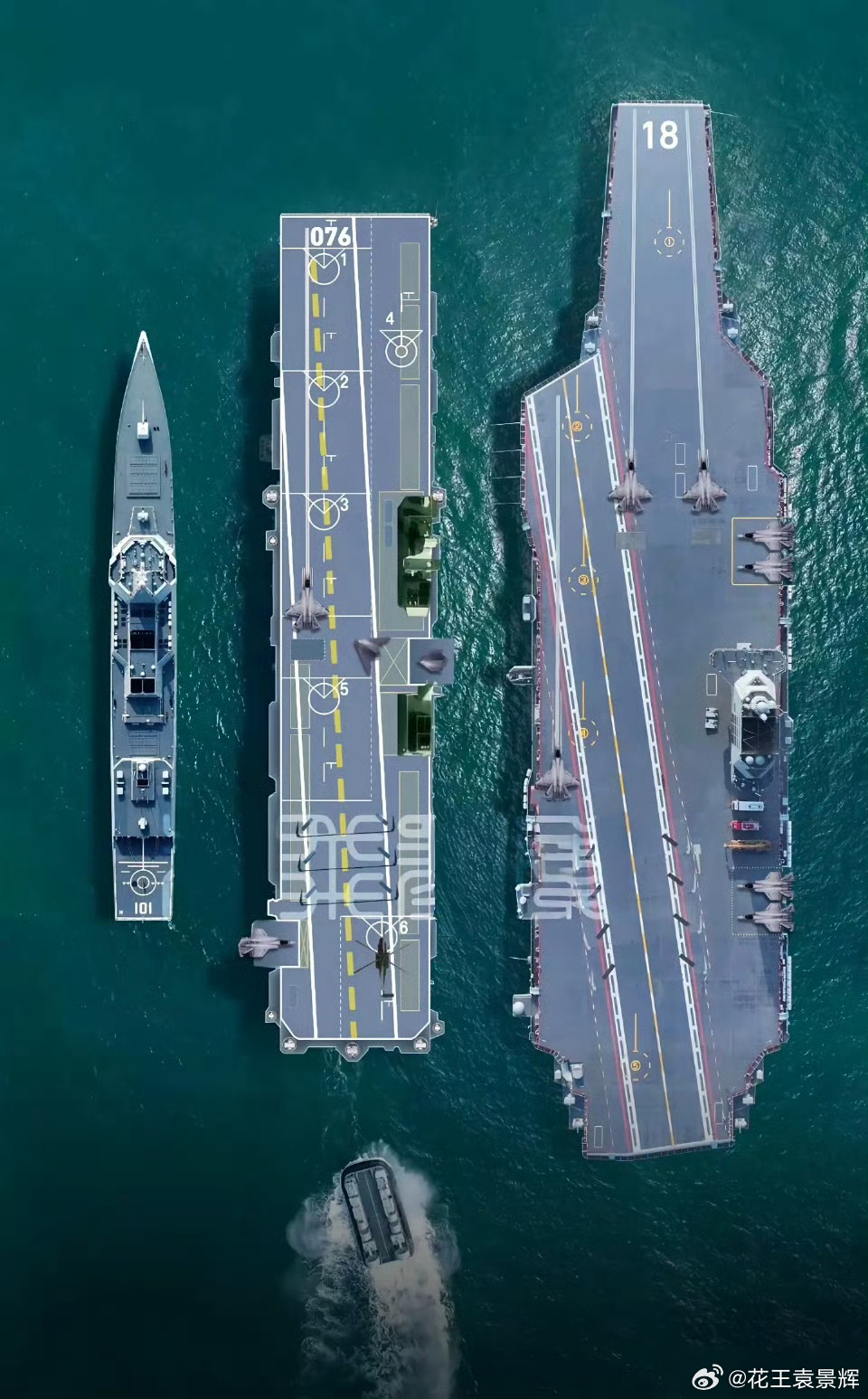 南昌舰以一敌二逼退外舰细节公布看起来好像是以一敌二实际上是满身腱子肉去揍两个小孩