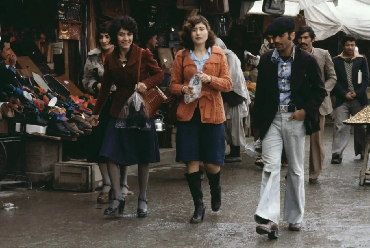 阿富汗街道 1979年。