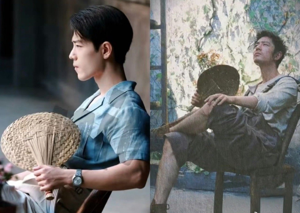 肖战的任少白与莫得闲共用一把扇子，人生阶段从磨砺到从容，他提及创作无过多设计，用