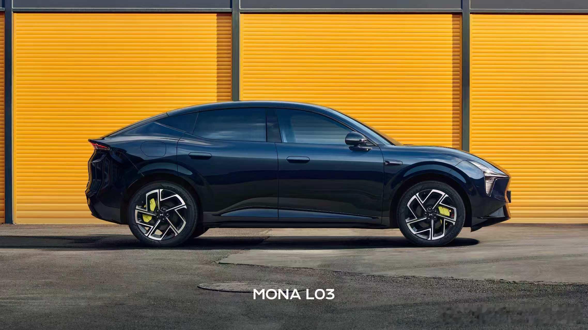 小鹏MONAL03新车色太好看了小鹏MONAL03太懂年轻人了小鹏MONA L0