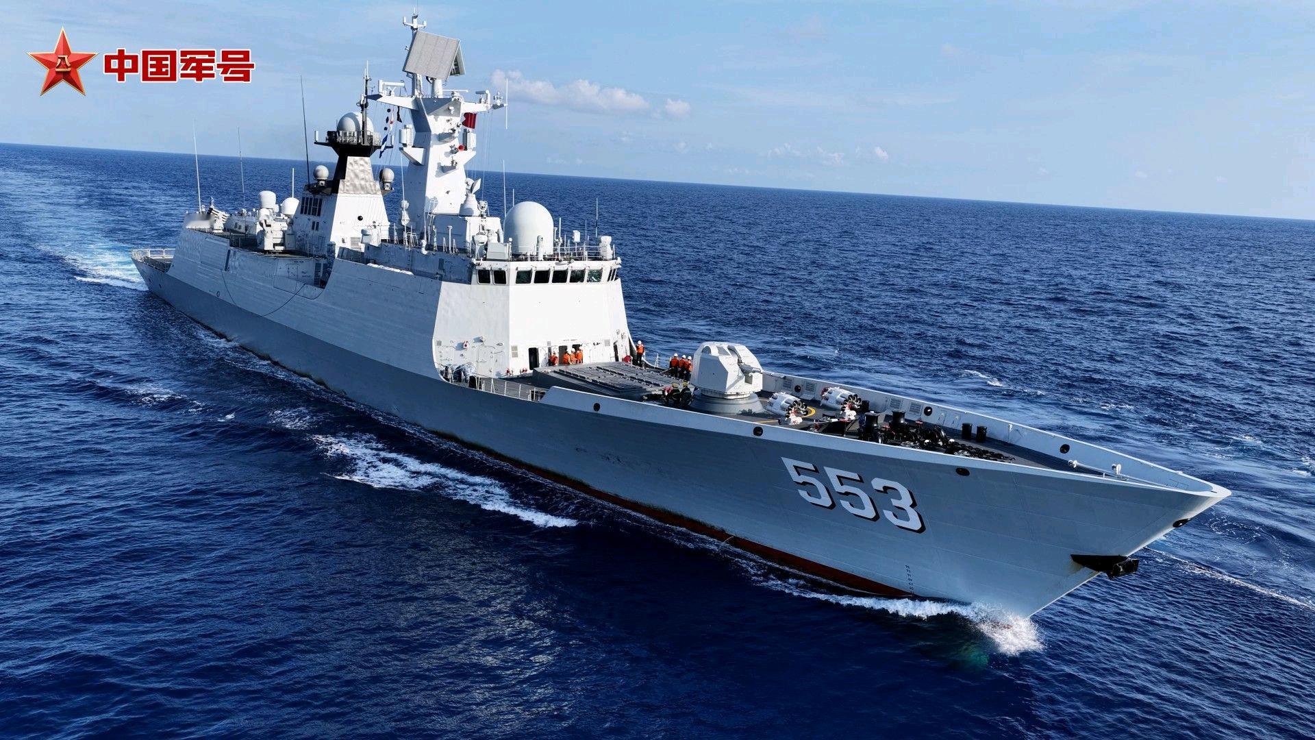 补给老兵和护卫新秀905型青海湖舰、054A改大理舰两型舰的外形都好看[喵喵]烽