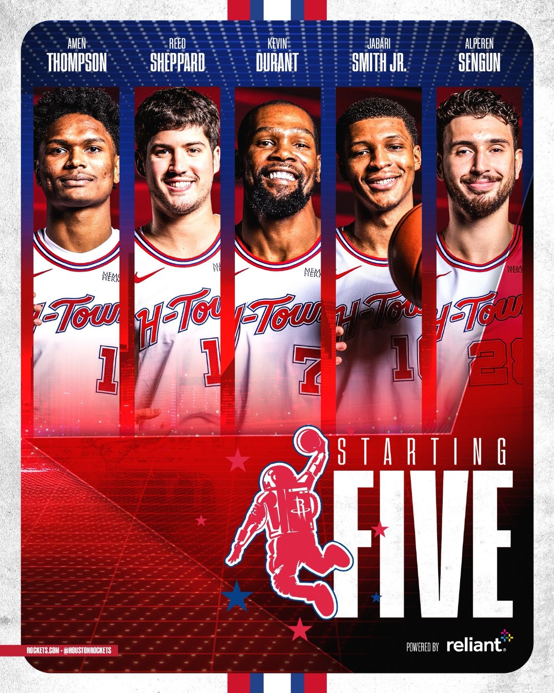 半场比赛结束！火箭54-44雄鹿！杜兰特7分2板4助、谢泼德15分2板3助、阿门