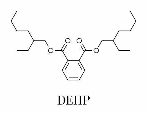 DEHP，邻苯二甲酸盐的一种，一般添加在塑料中使得塑料更柔软，形成微塑料后进入人