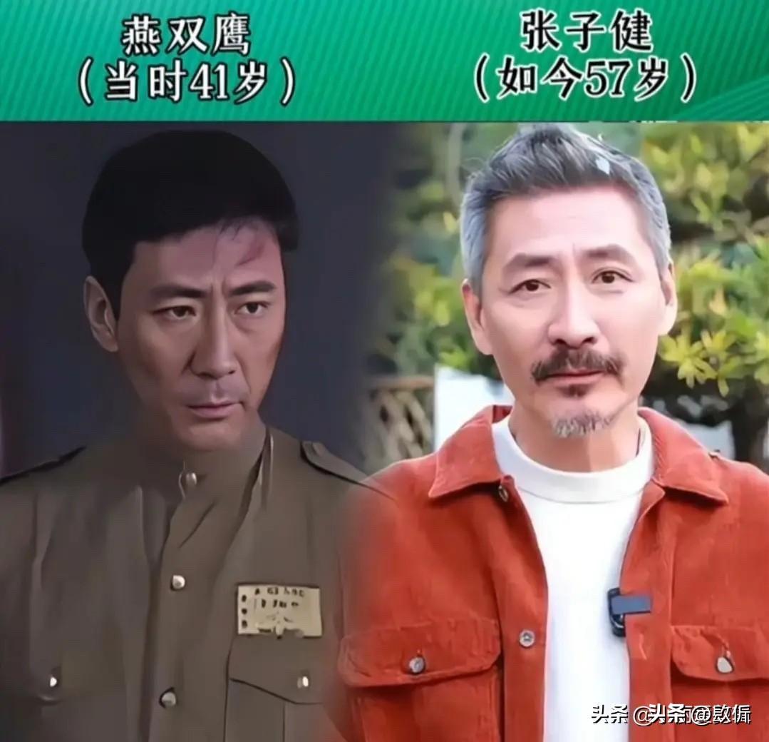 当年追《燕双鹰》时，你最爱谁？是张子健的酷，还是梁冠华的稳，或是苑冉的美？

燕