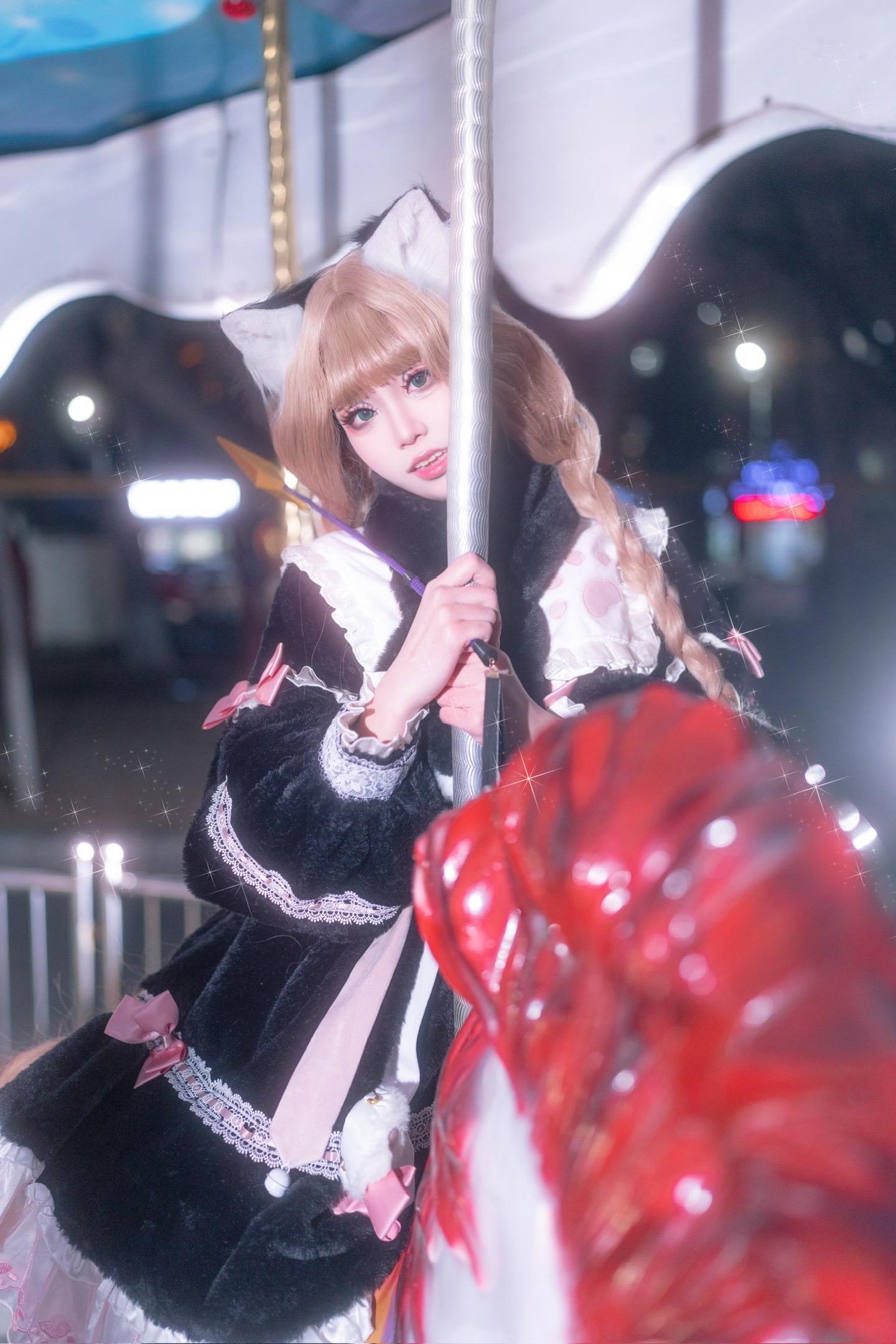 什么？你也是魔法少女？？？！
设备：索尼a7r5+35gmf1.4
灯光：神牛ad200pro+神牛v1
一个面光一个背光，光圈全开下根据实际情况调整安全快门和iso
出镜coserAAA男士内裤批发陶哥