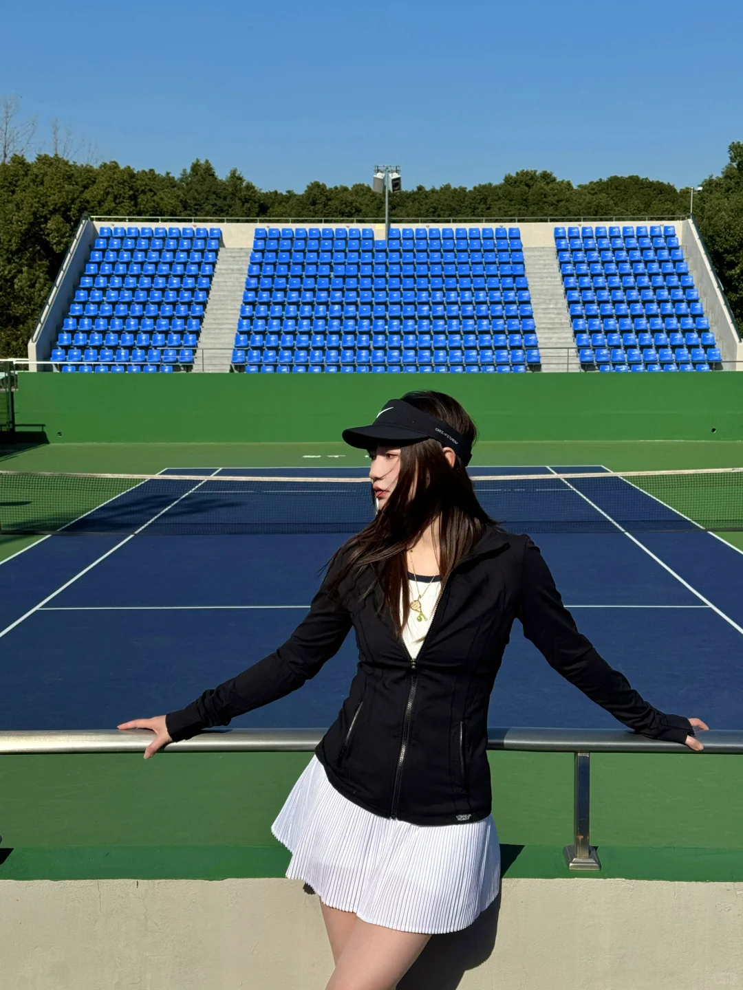 🎾不愧是上海举办大师赛的网球场