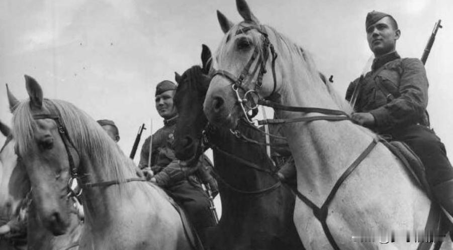 在上世纪三十年代初，苏联骑兵部队开始机械化。

不过需要说明的是，苏联骑兵部队的