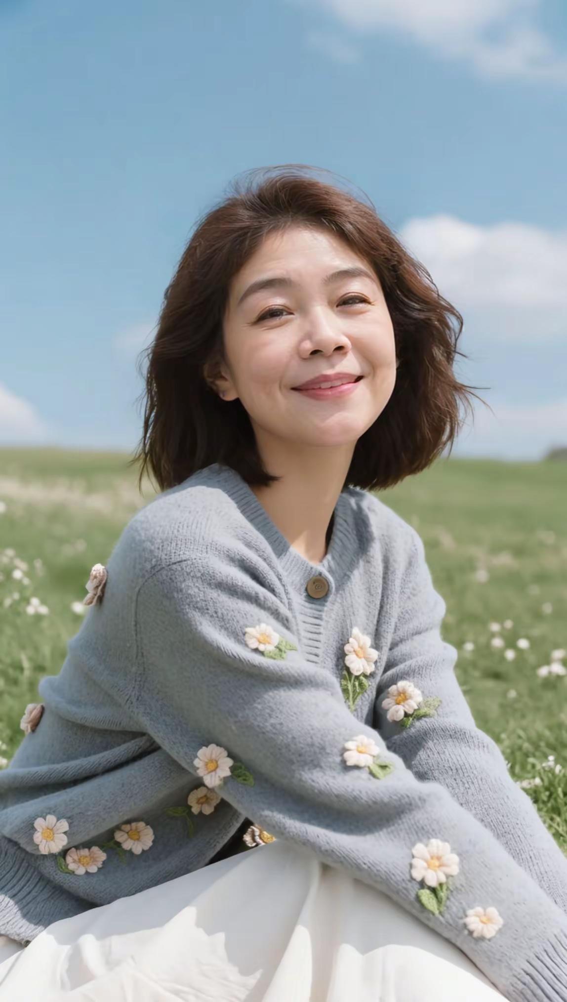 今日分享。AI田园清新写真