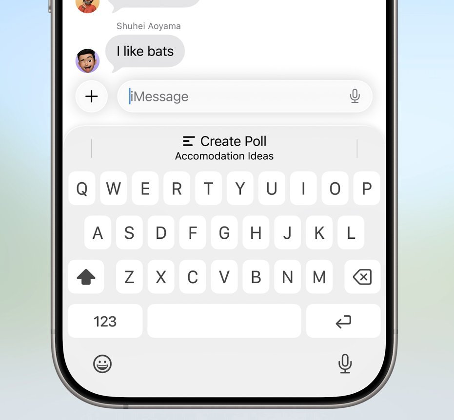 iOS 26 键盘改瞎了，不如之前有特点[泪] ​​​
