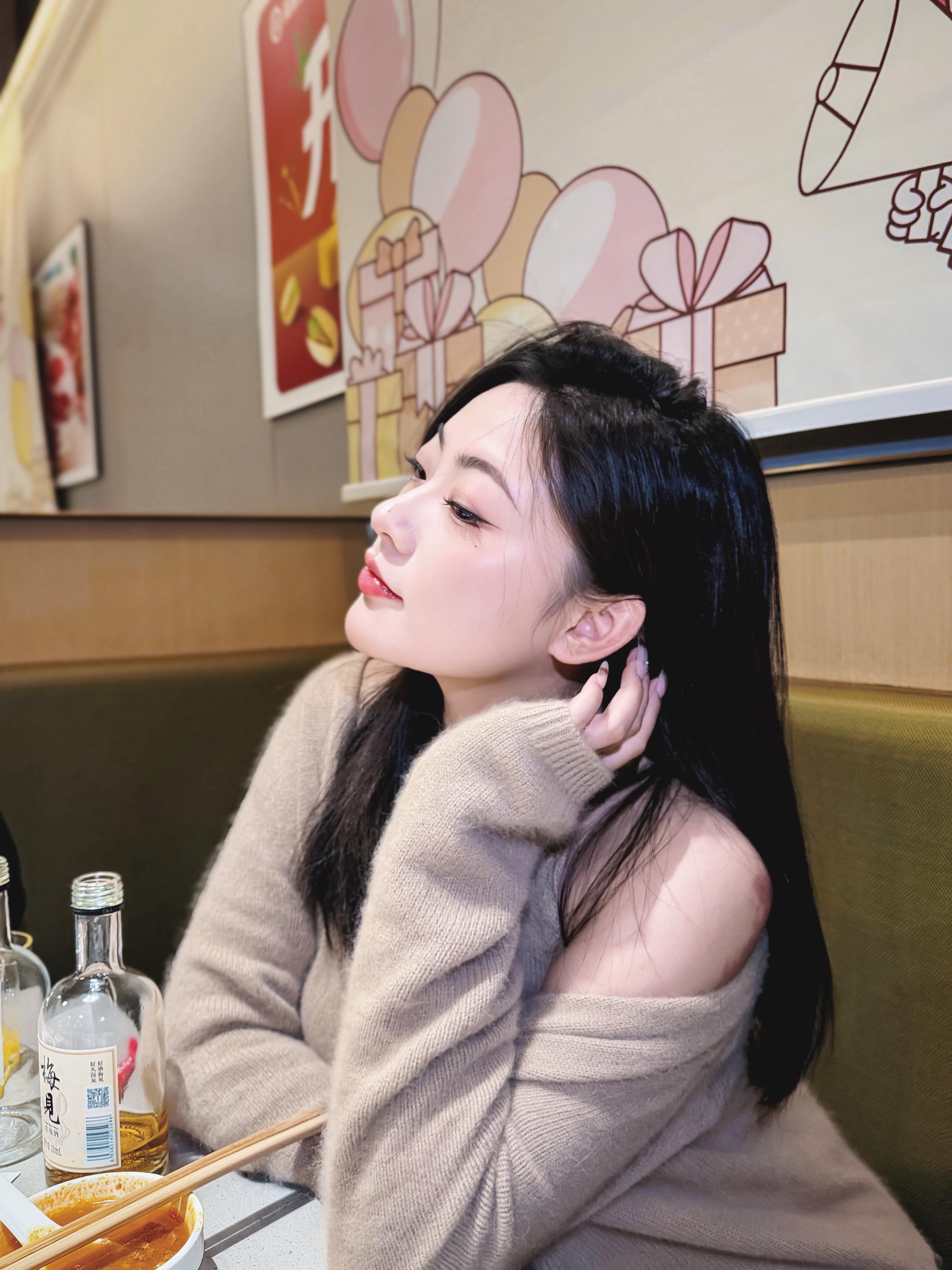 短发好像有点呆