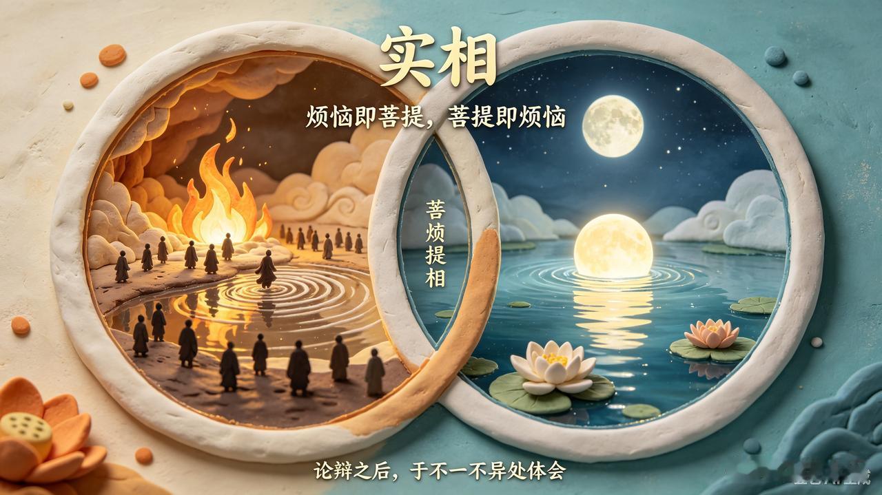 何谓实相？——一场“菩提即烦恼”论辩后的深度体悟

一场关于“烦恼即菩提”与“菩