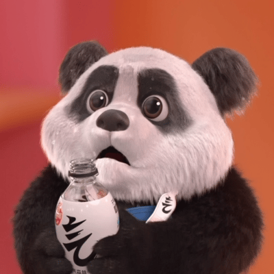 有这么可爱的熊猫小元气进入表情包届。元气森林也是赚到了！ 