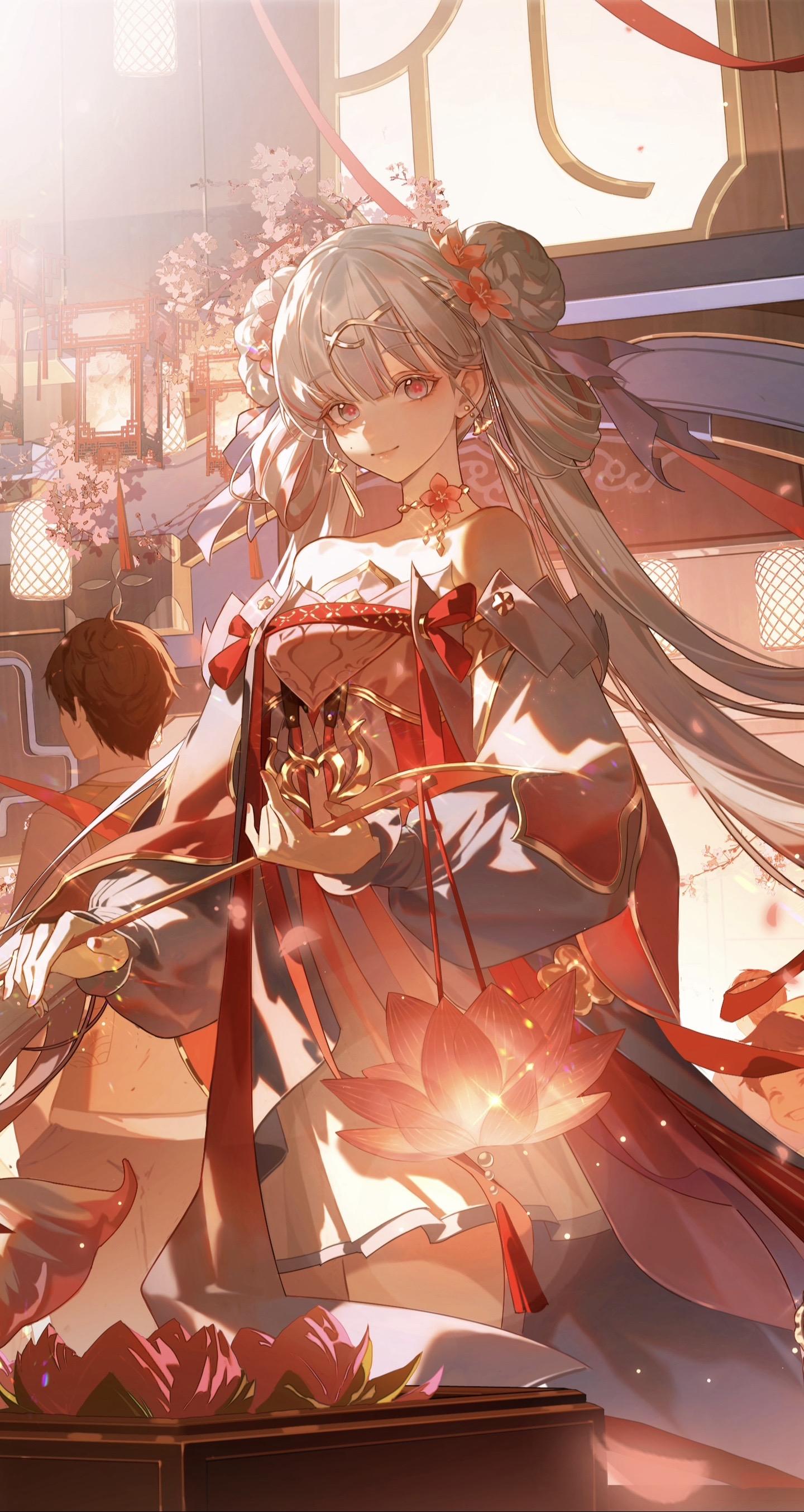 执灯顾盼，惟愿岁岁年年。新年快乐！！！↖(^ω^)↗