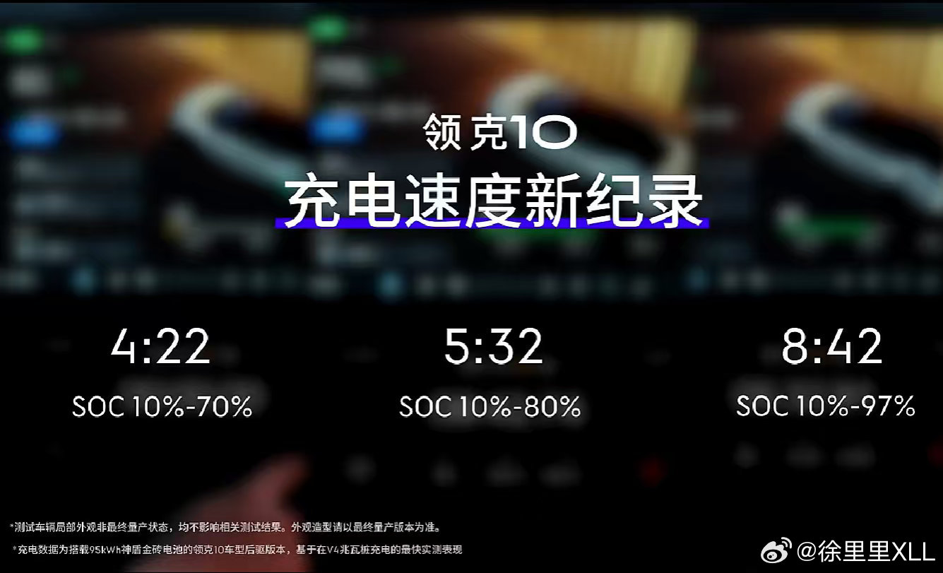 领克10，8分半充好，这又怎么说？这就是我一直说的，充电速度这东西跟技术是无关的