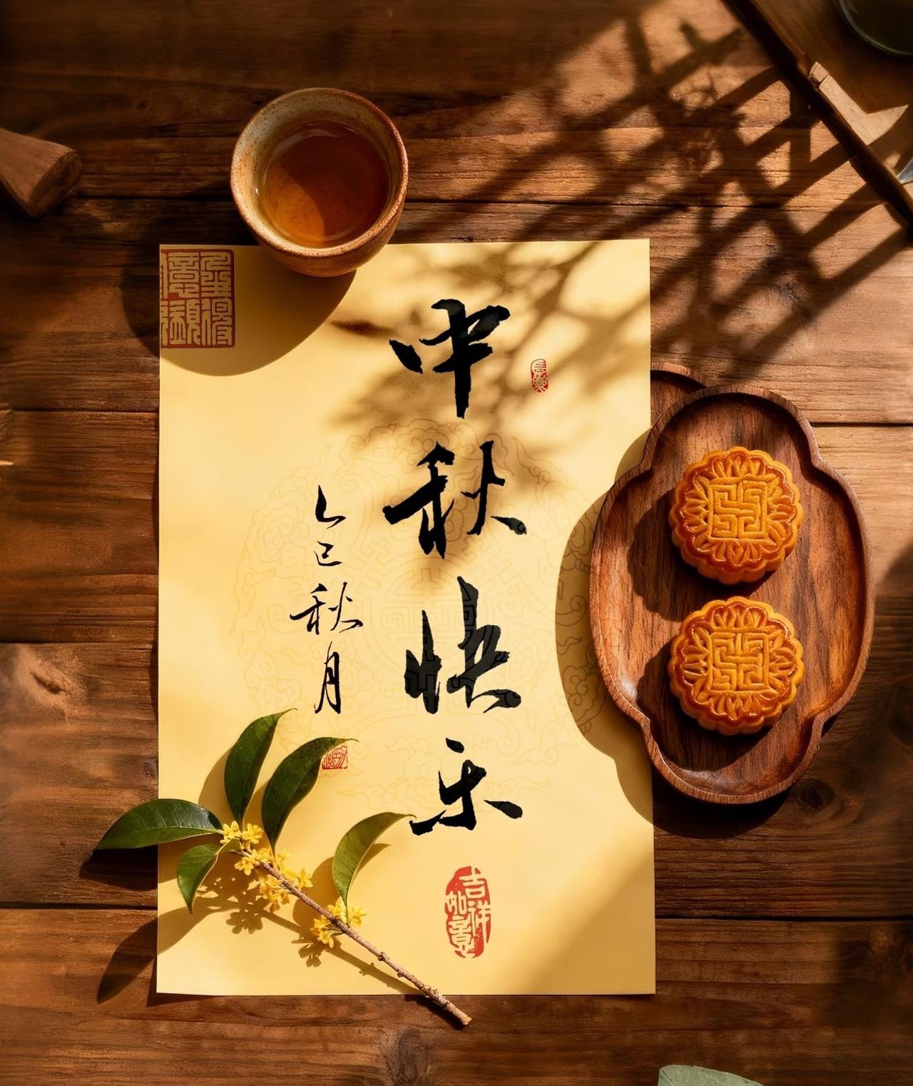 提前收藏，中秋节一定要这样发：

1、月在慢慢变圆事情也会慢慢变好
月圆人圆事事