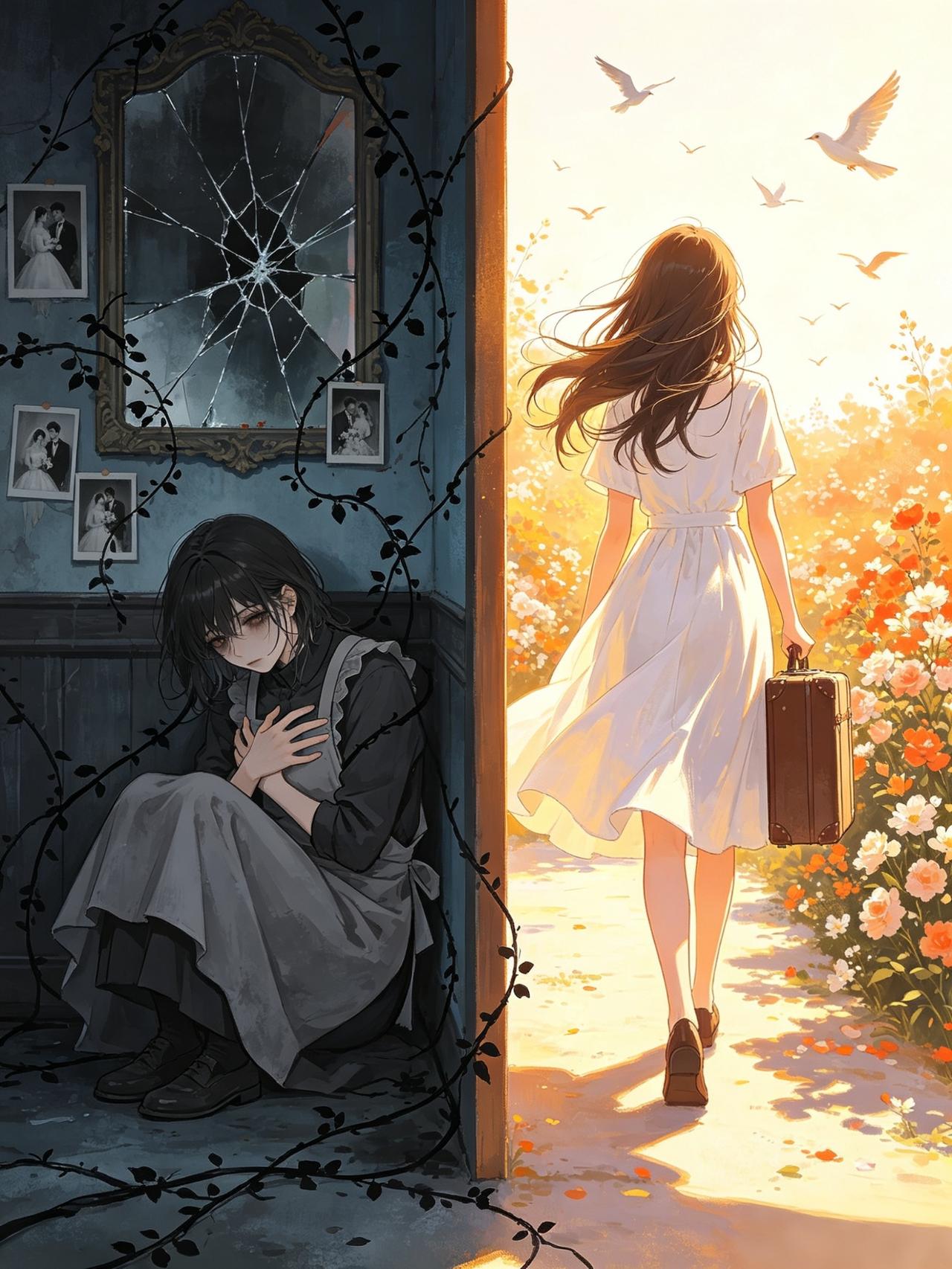 “一段错误的婚姻，就是为了让我遇见那个真正对的人。”
 
看到这句话，我只觉得后