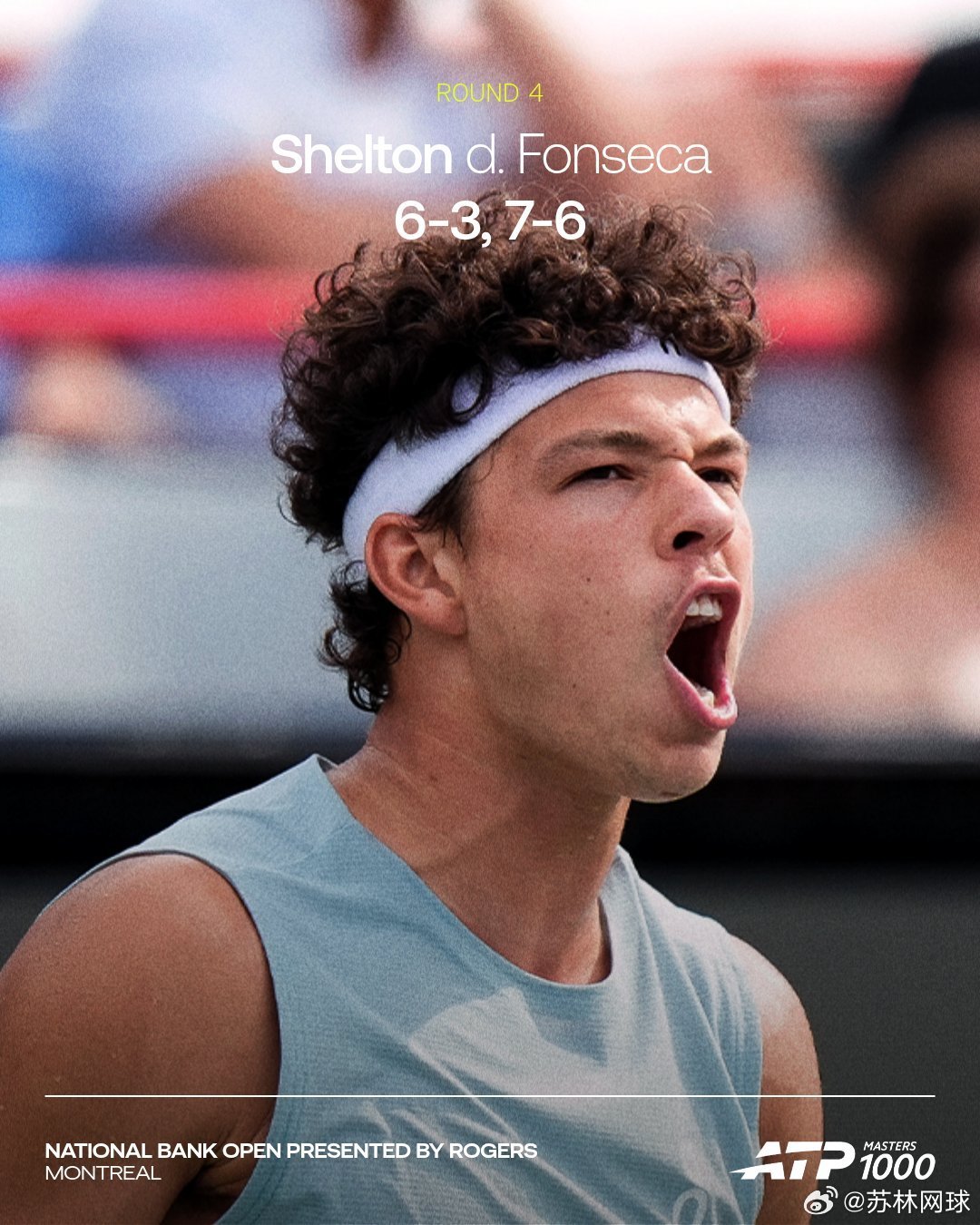 ATP1000蒙特利尔大师赛🇺🇸勒纳钱6-4/6-4蒂兰特🇦🇷🇺🇸谢