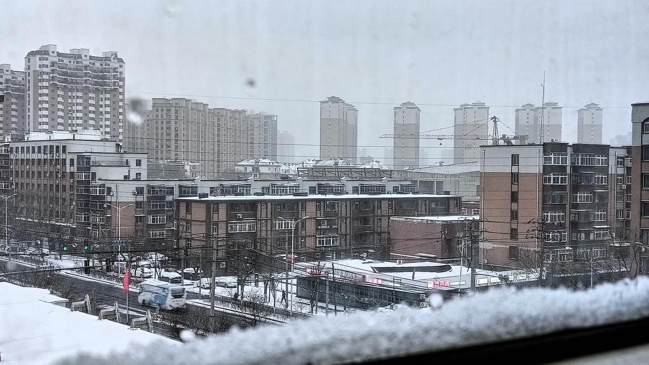鞍山春雪：一场不期而遇的白色浪漫

清晨拉开窗帘，竟被眼前的景象惊呆了！鞍山这座