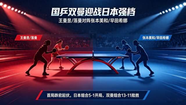 王曼昱重重摔倒！看台上王励勤眼神让人揪心