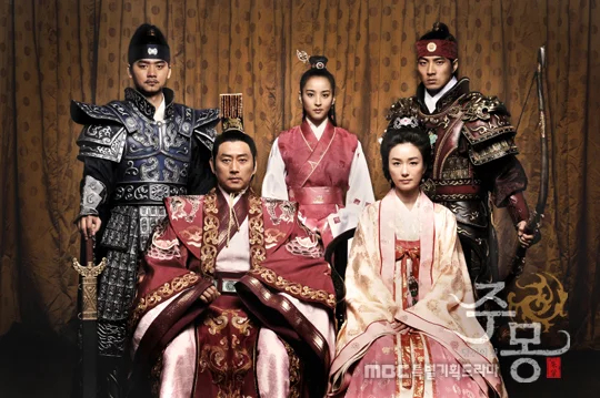 韩剧回顾 朱蒙 首播20周年主演：宋一国、韩惠珍、金承洙、田光烈、吴娟受2006