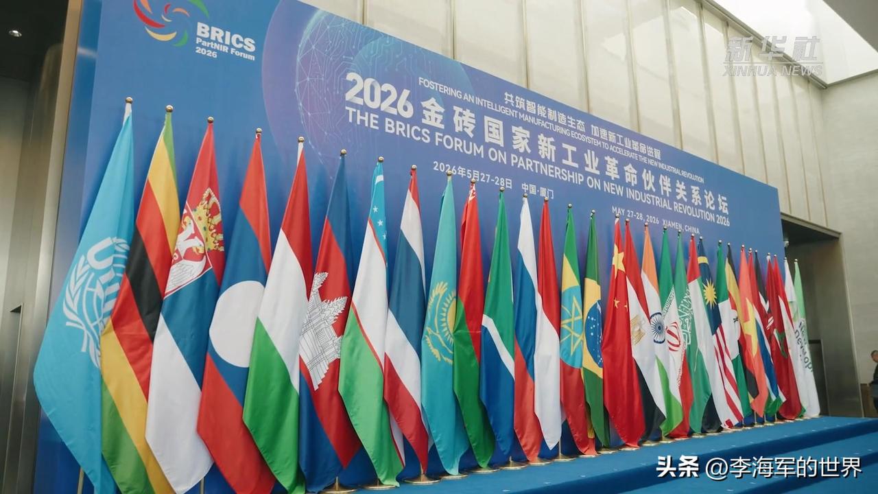 金砖国家抛开中国就是一块“砖”从2011年到2025年，占世界GDP不升反降。（