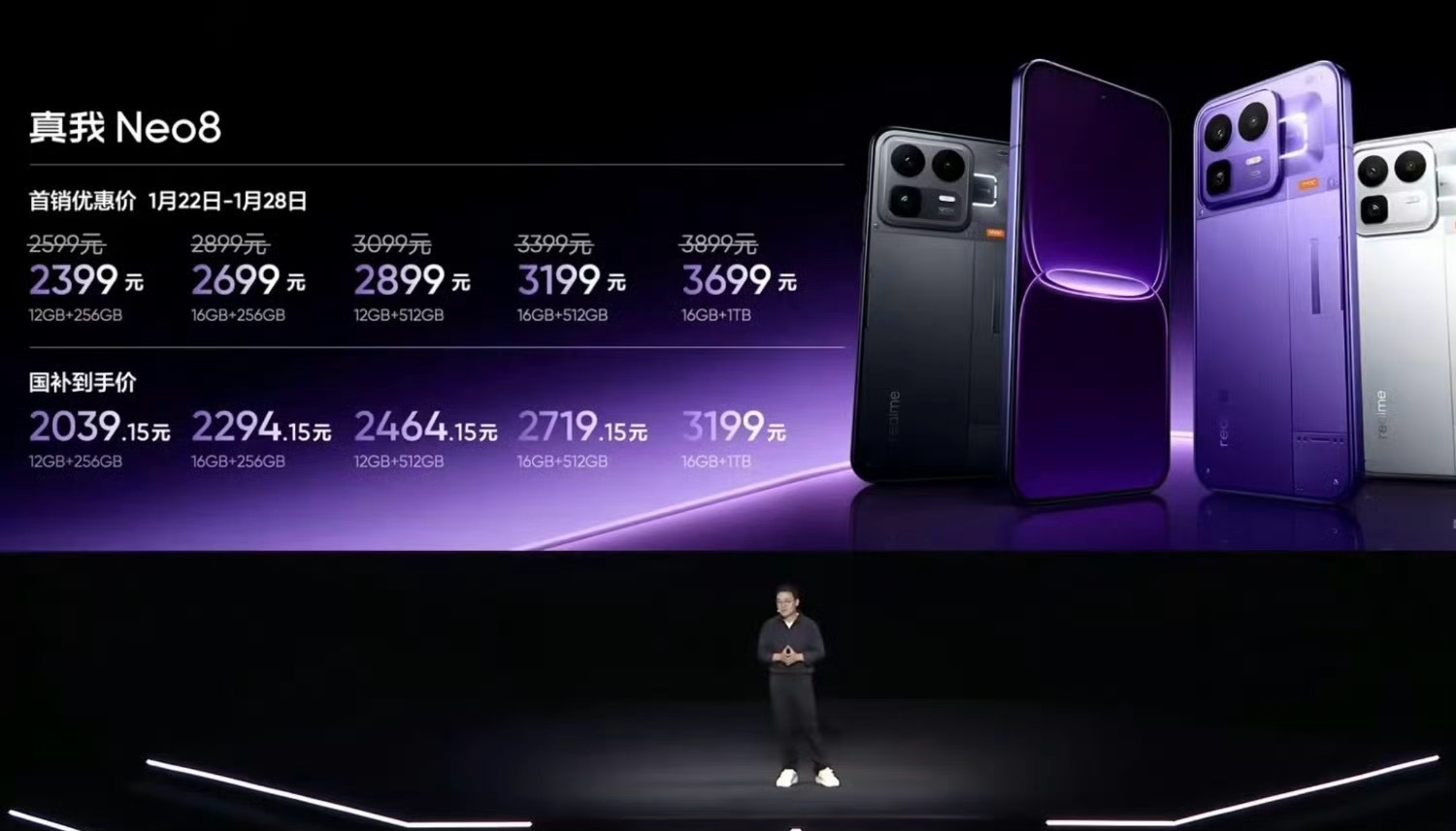 真我Neo8这机器太疯狂了！综合配置给了3D超声波指纹、IP66/68/69防尘