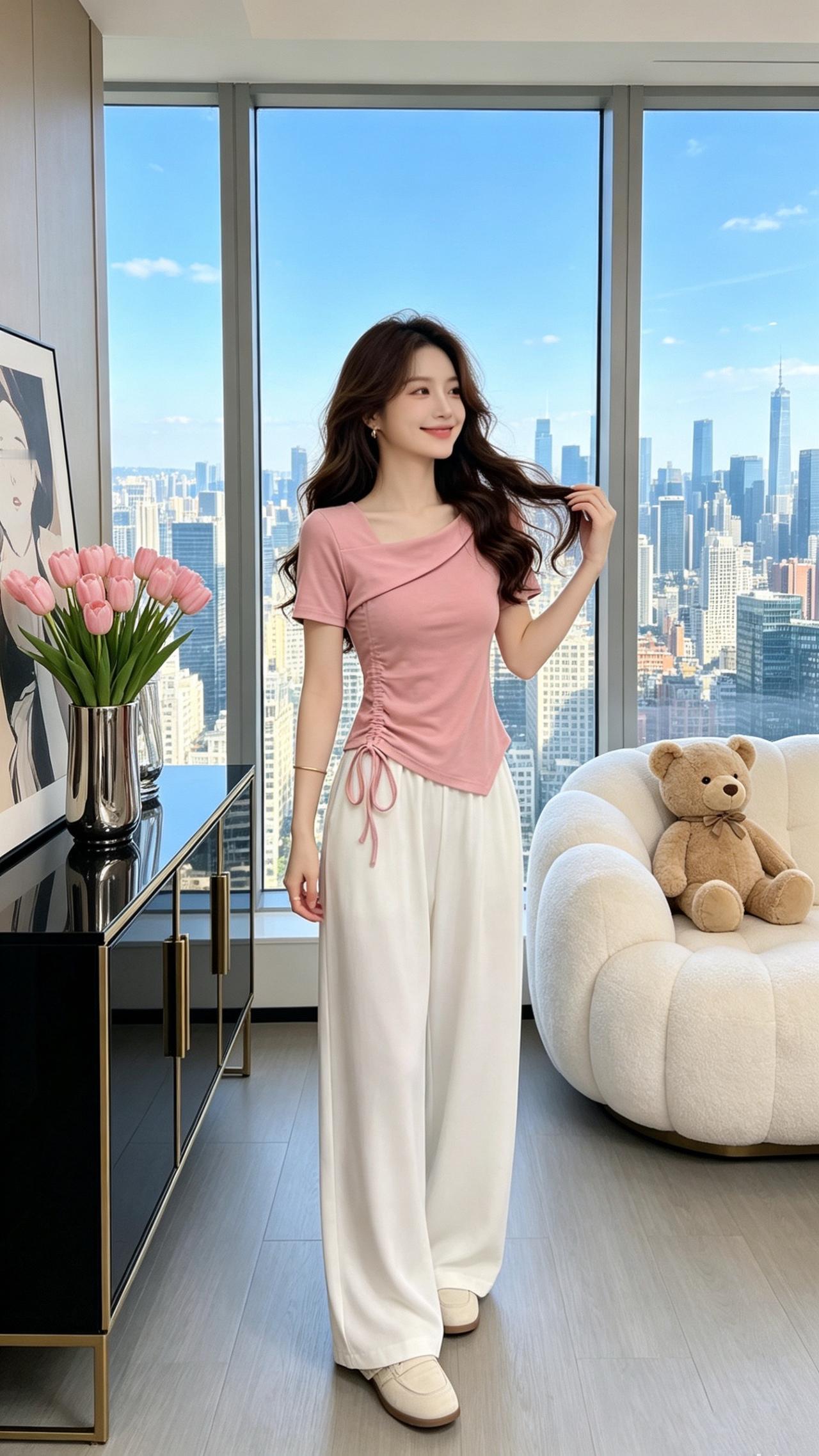 休闲t恤 休闲百搭 洋气减龄 谁穿谁好看