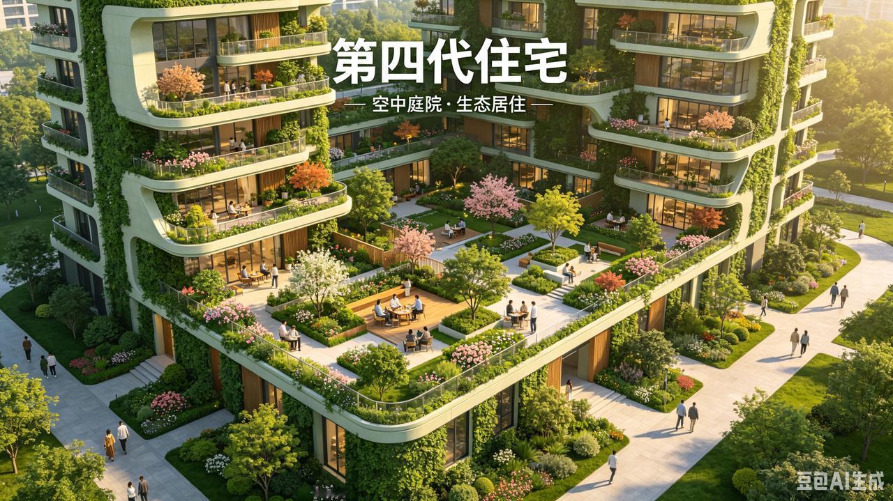 建房新方向：一文读懂第四代住宅
 
如今，住房迭代升级步伐加快，第四代住宅成为建