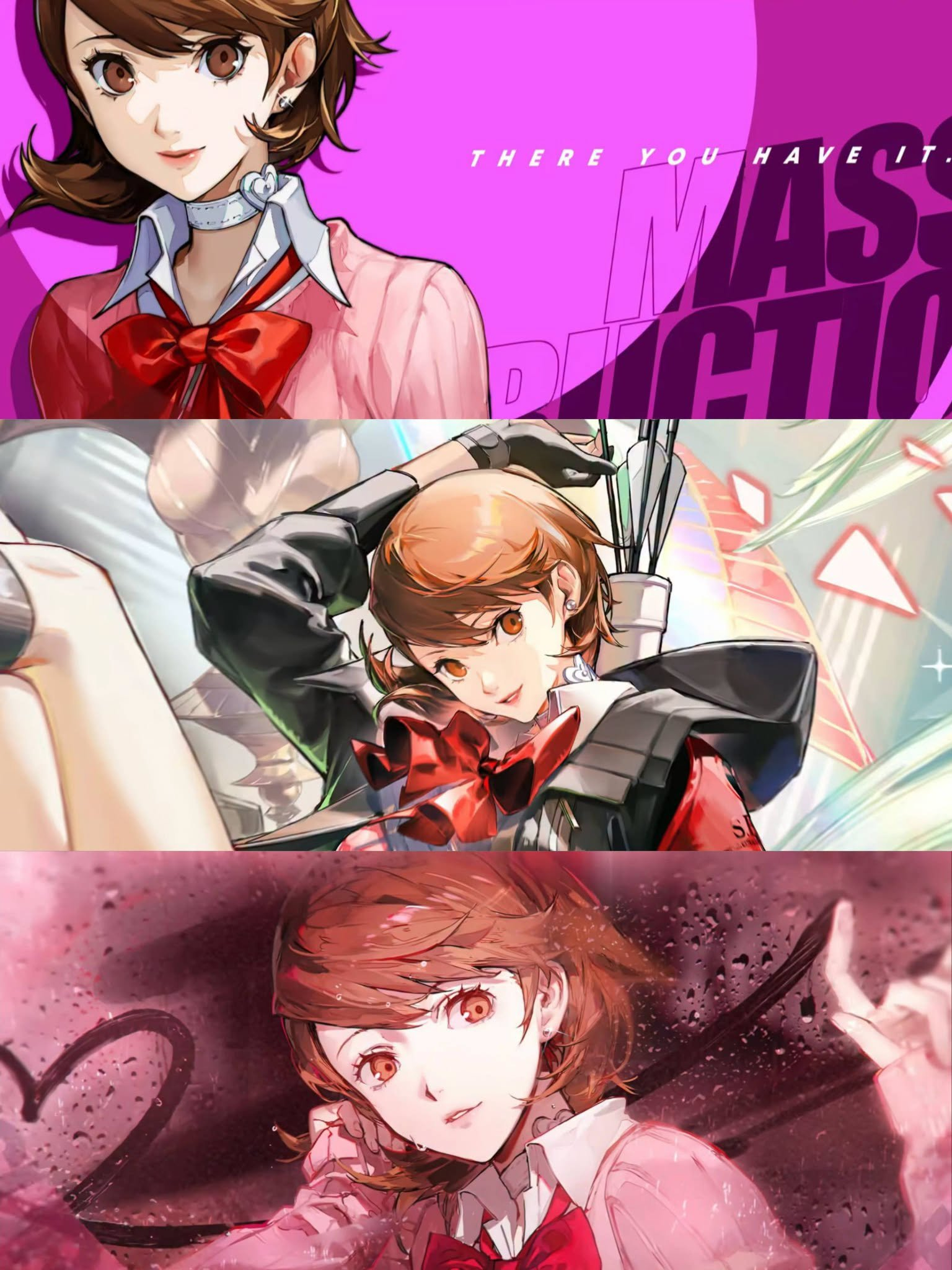 明日方舟×女神异闻录3重制版 原画皮肤对比一览明日方舟女神异闻录3 ​​​