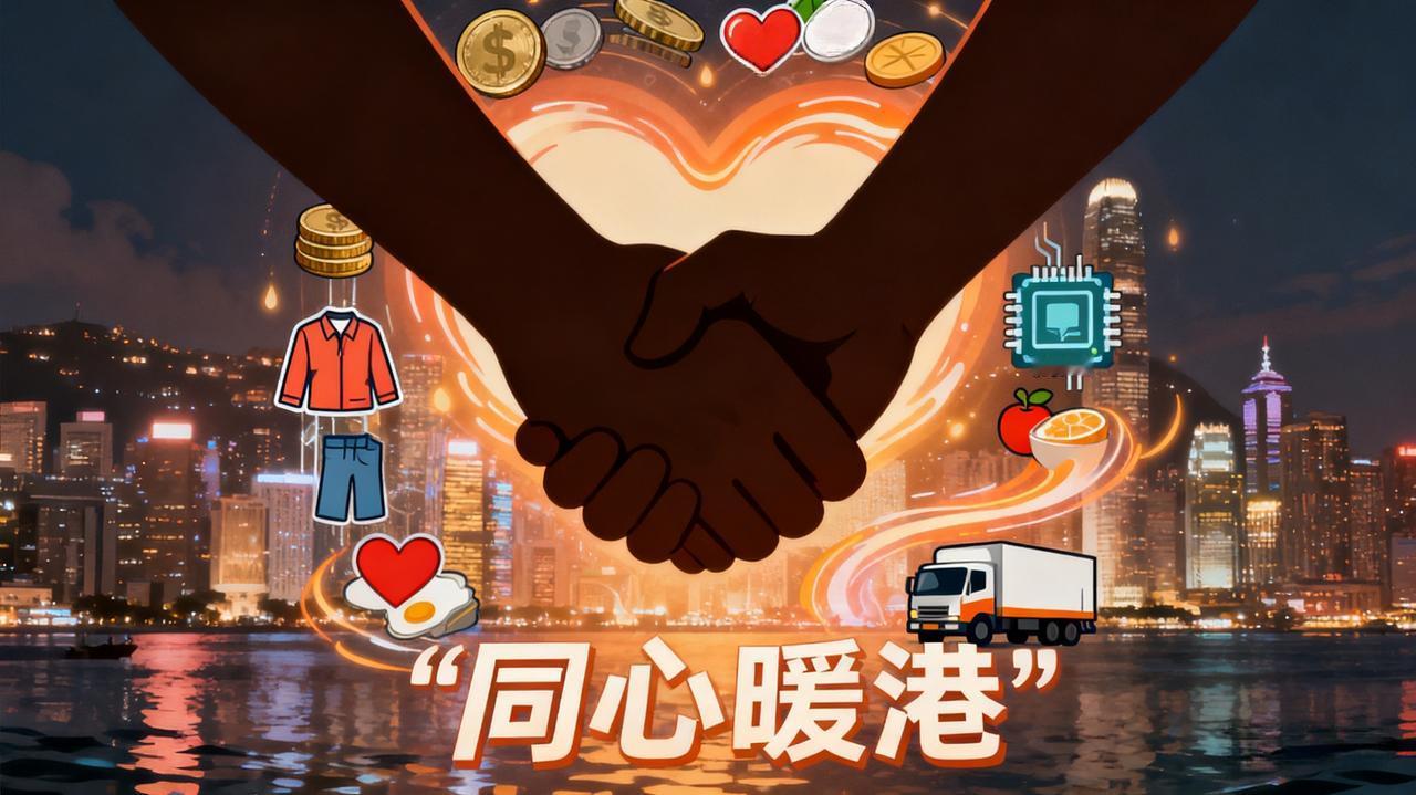 同心暖港！各界驰援香港火灾，超6亿善意护家园

香港大埔宏福苑火灾牵动人心，灾情