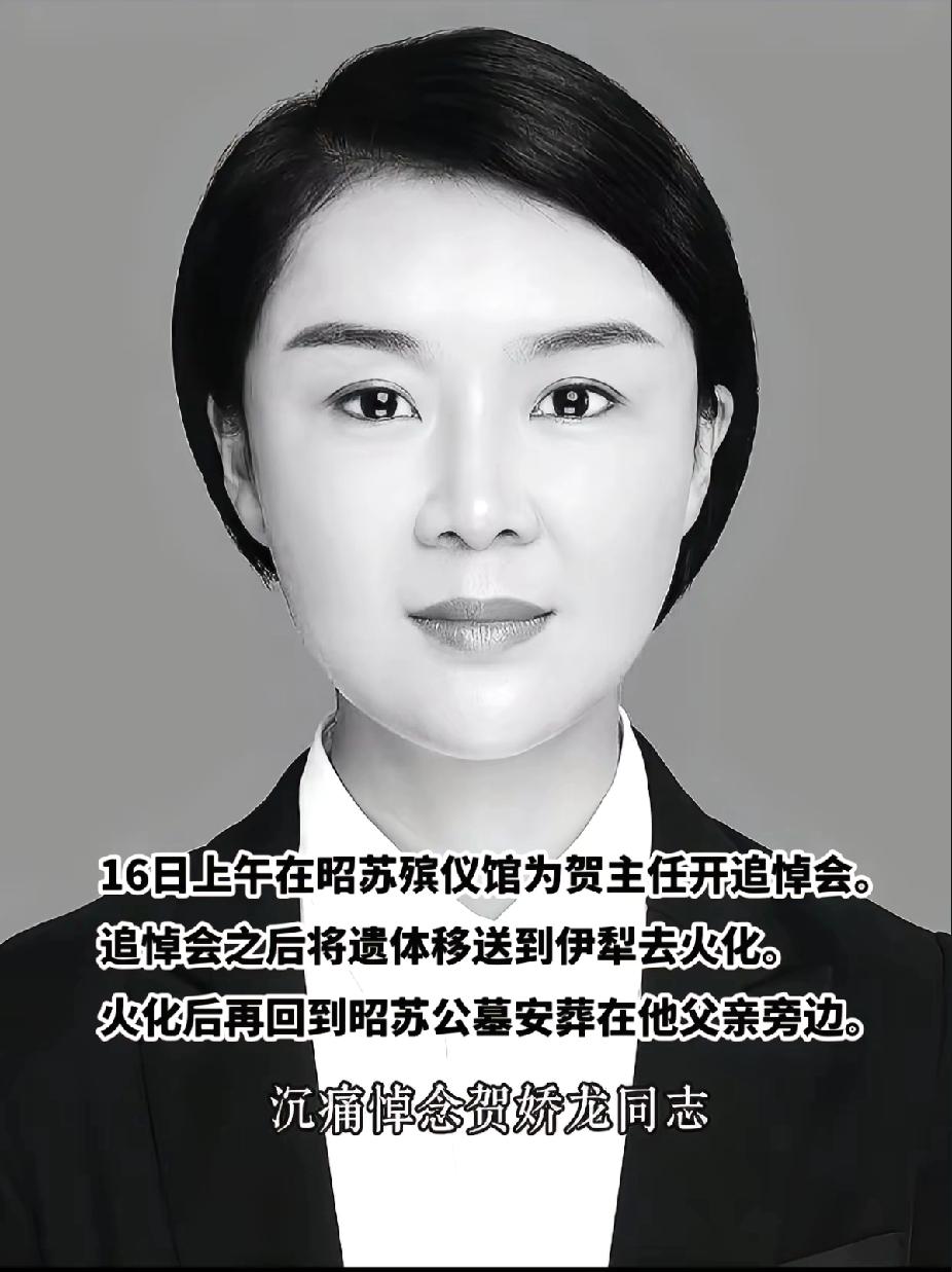 贺娇龙同志一路走好