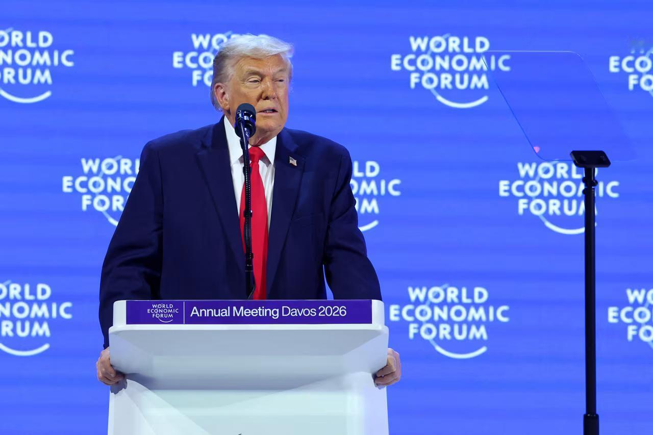 特朗普痛批丹麦忘恩负义，不肯主动赠送格陵兰！
当地时间1月21日，特朗普在达沃斯