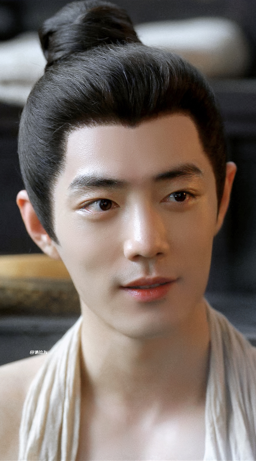 ——ʚ₁₀₀₅ɞ—— 肖战 藏大人真是秀色可餐，这颜值绝了！肖战藏海传◎肖战黑色