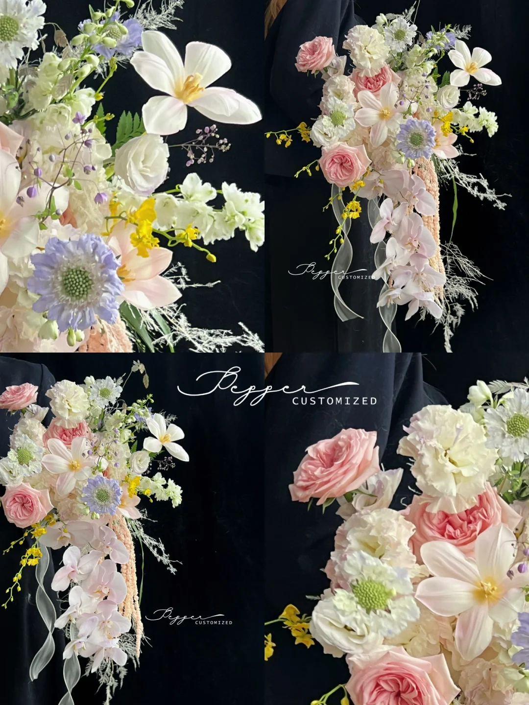 自然风户外 手捧花 法式花束 瀑布｜南京花店