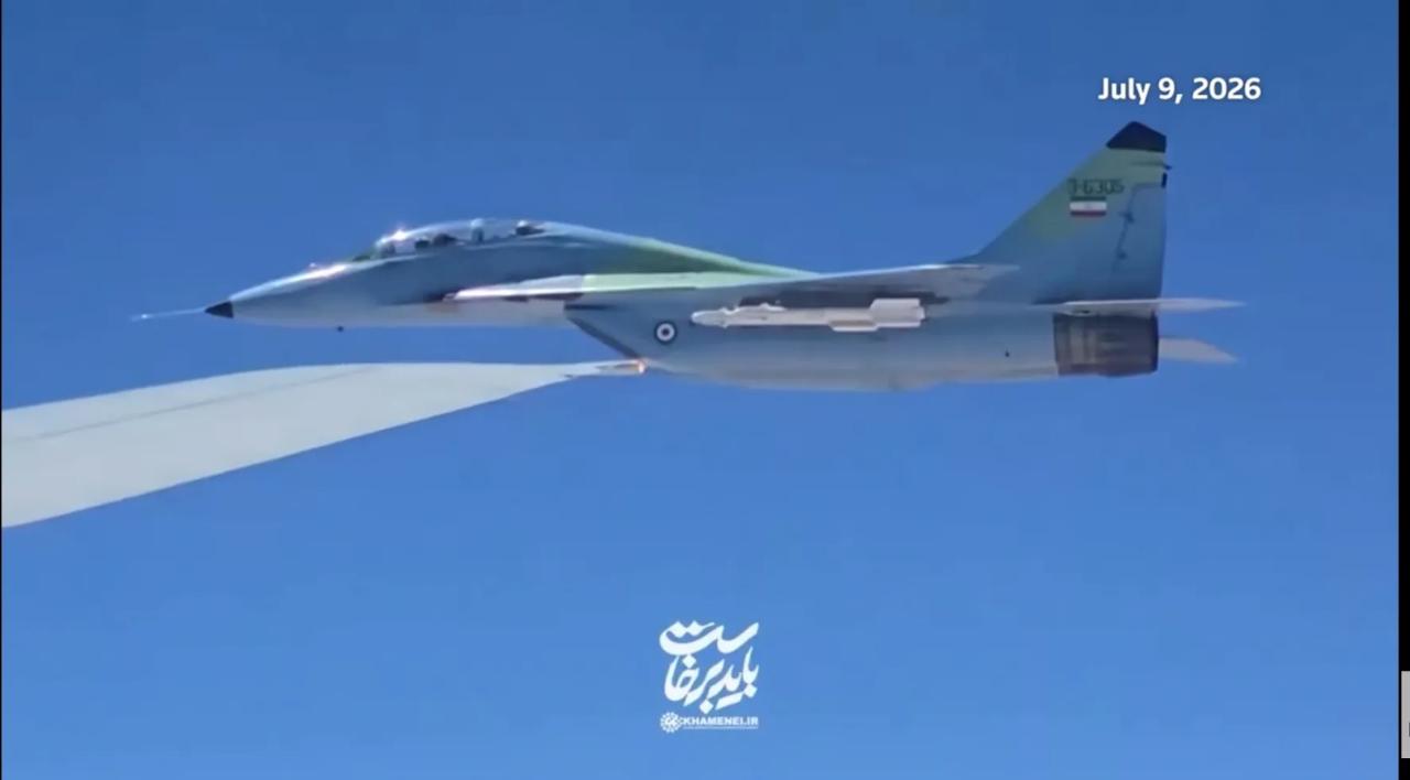 米格-29携R-73为哈梅内伊葬礼护航，冲突后空军仍能作战，伊朗霸气回应“空军已