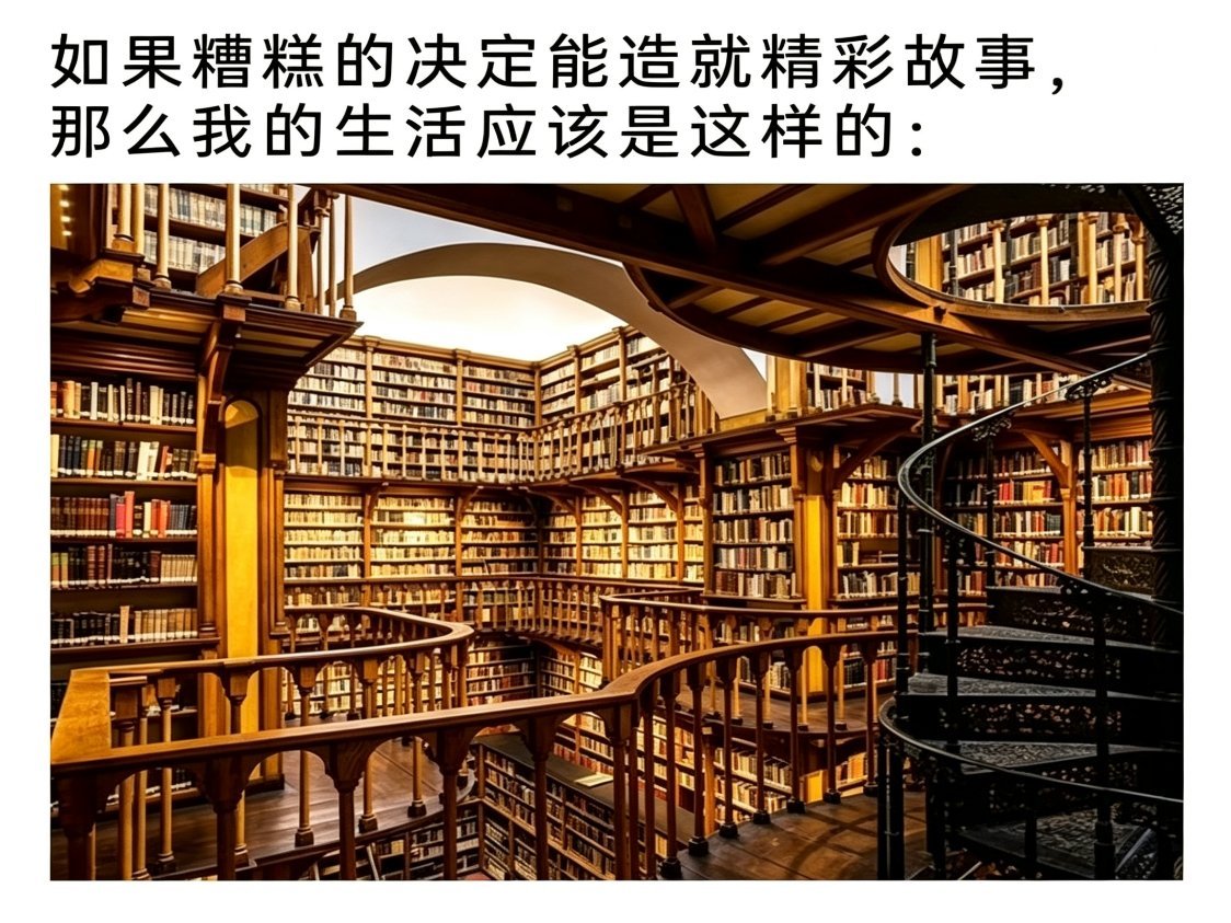 满书架的故事，全是我选错的人生 