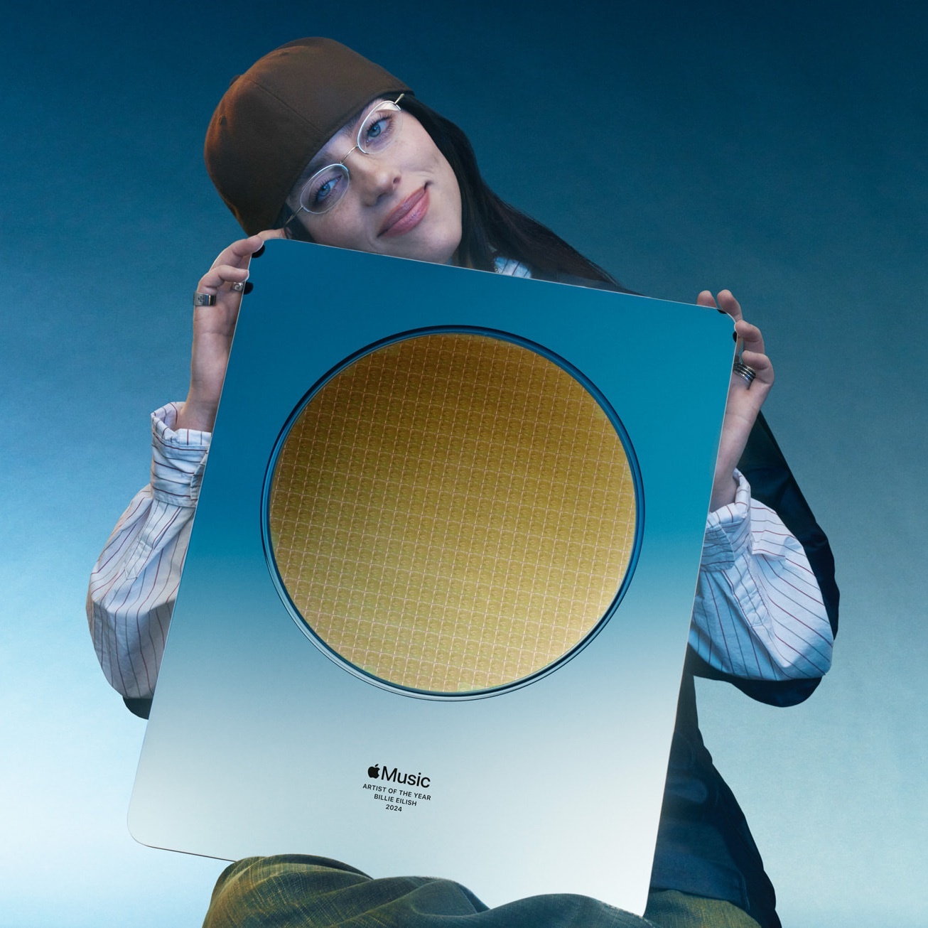 碧梨Billie Eilish被Apple Music评为2024年度艺人，这是