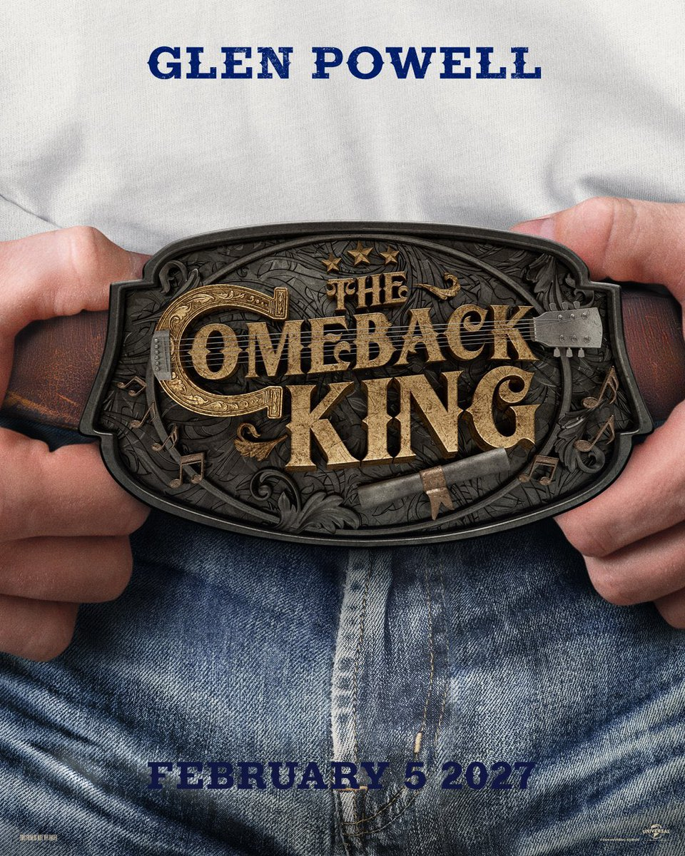 贾德·阿帕图执导、格伦·鲍威尔主演的新片《The Comeback King》发