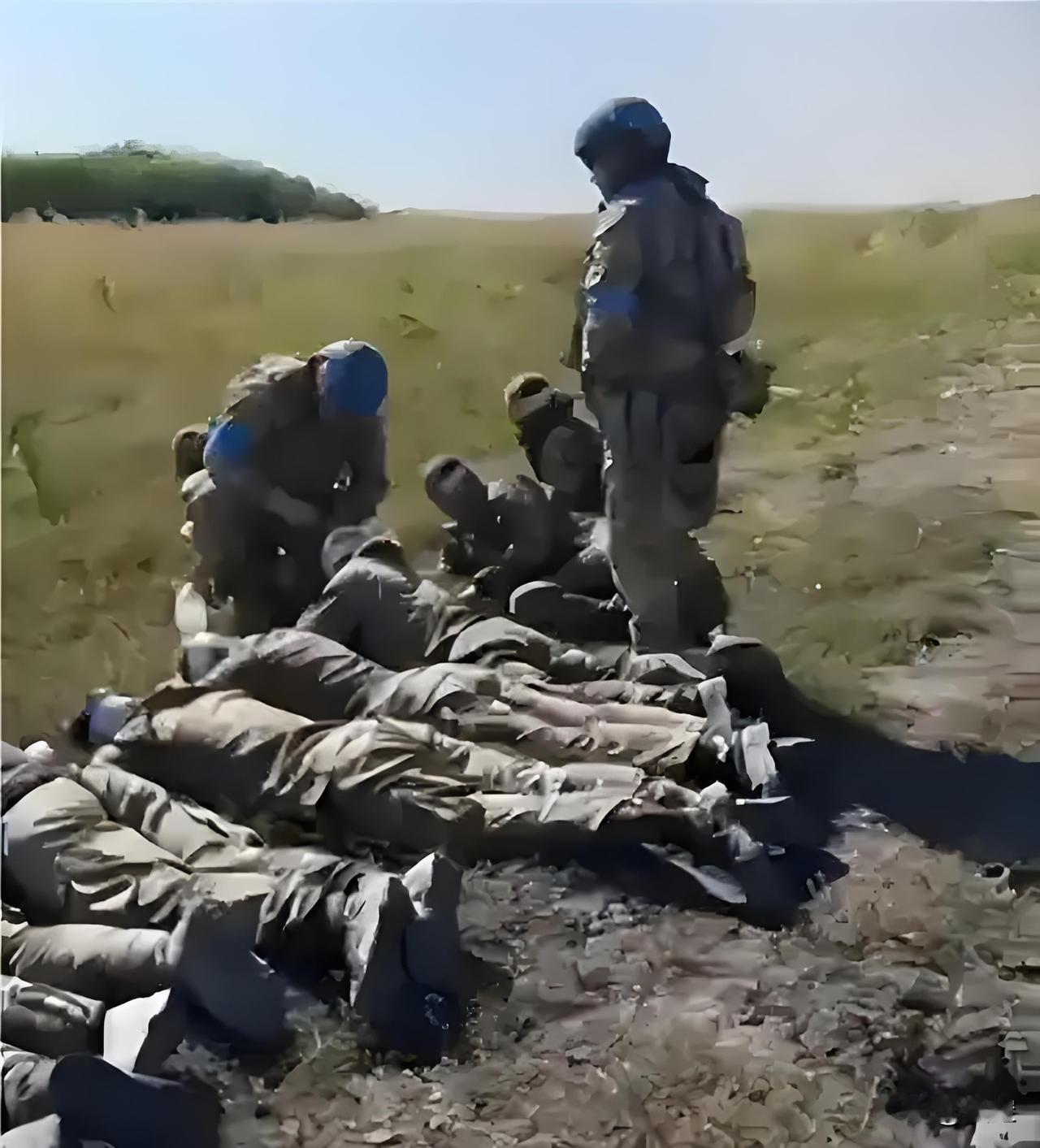 美国大兵在乌克兰战场下场惨。以前说好美国大兵有多厉害，只不过是美国与西方媒体宣布