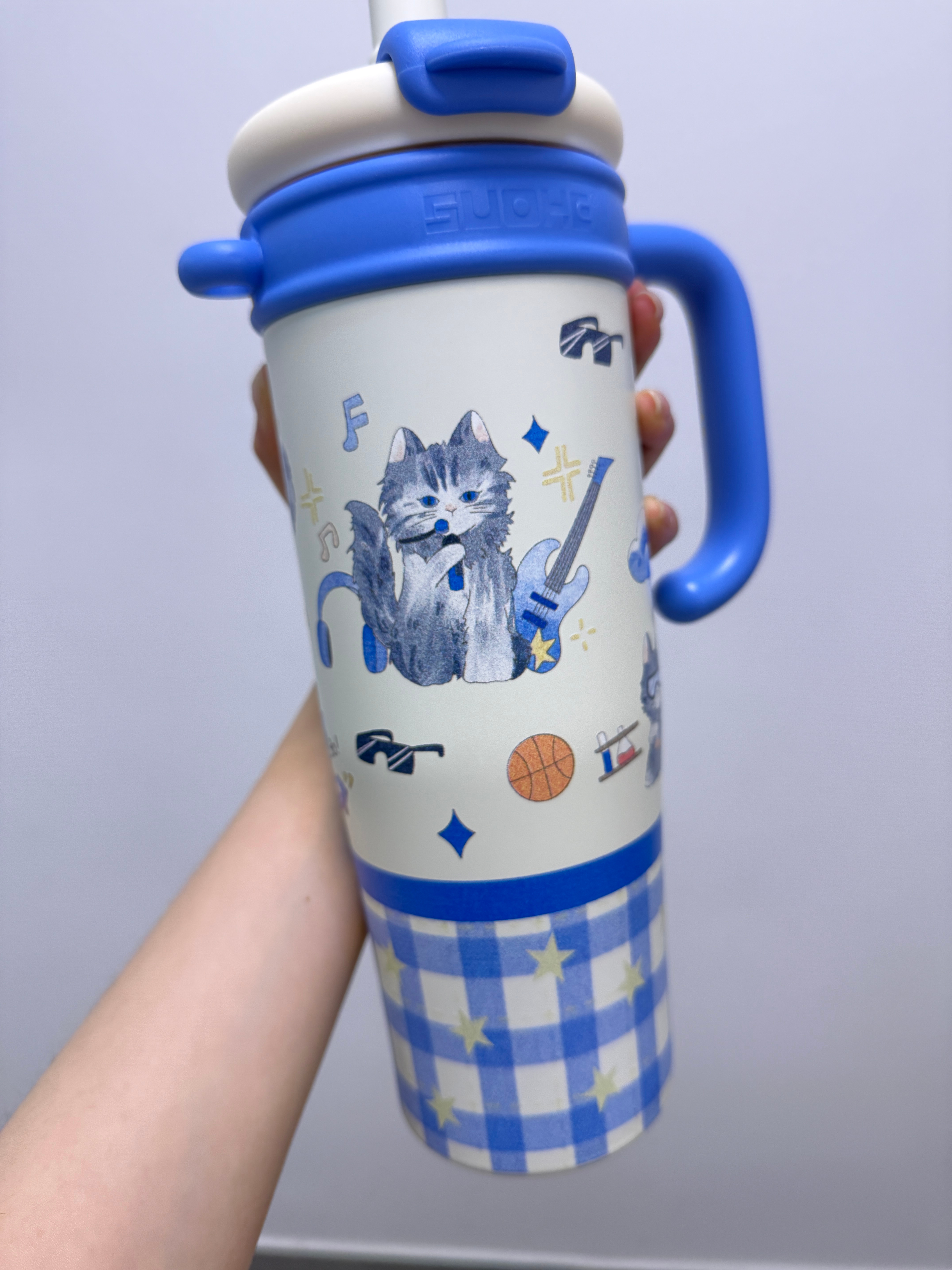 超级无敌大的杯子 猫猫好萌 谁懂这个NBA猫多搞笑吗 