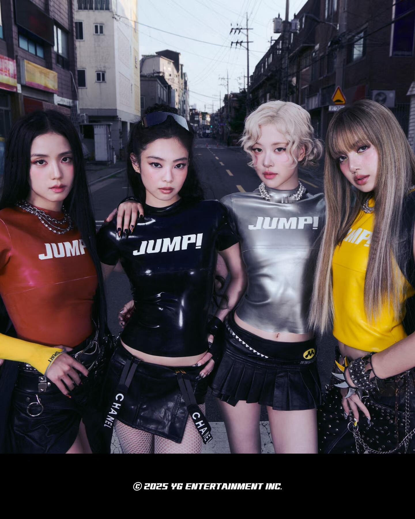 BLACKPINK新歌预告照来喽，JUMP!!!这四个女人的状态太好了吧！都美死