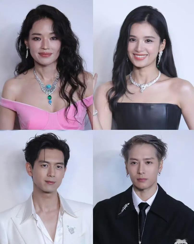 舒淇、李现 、王嘉尔、张婧仪卡地亚同场活动图🈶，来康康状态如何