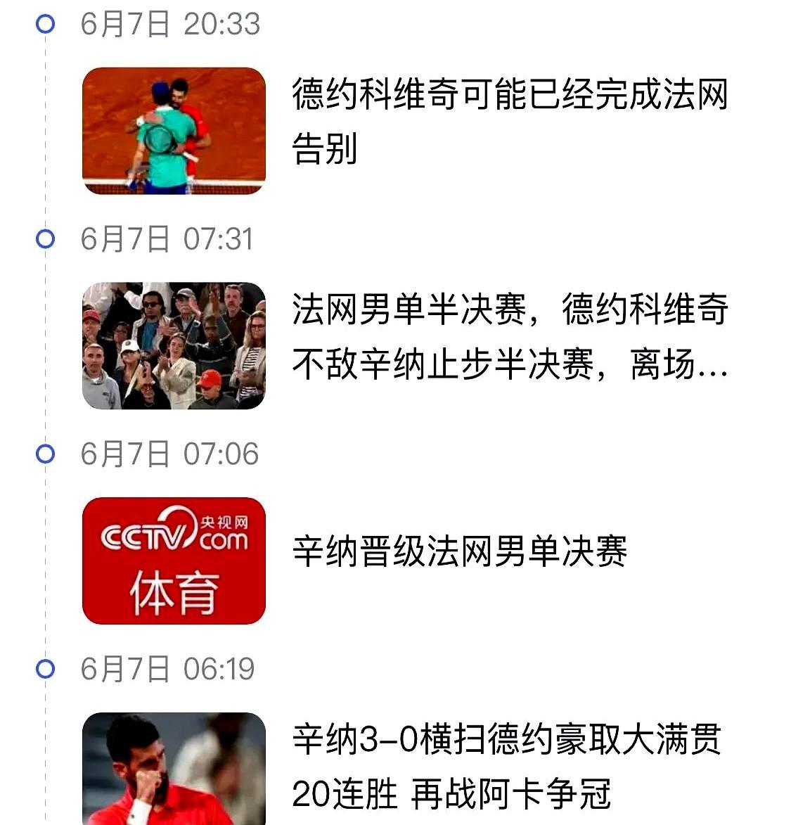 巨头时代彻底结束了，德约始终过不了辛纳这关，38岁的年纪应该今年打完就会退役。