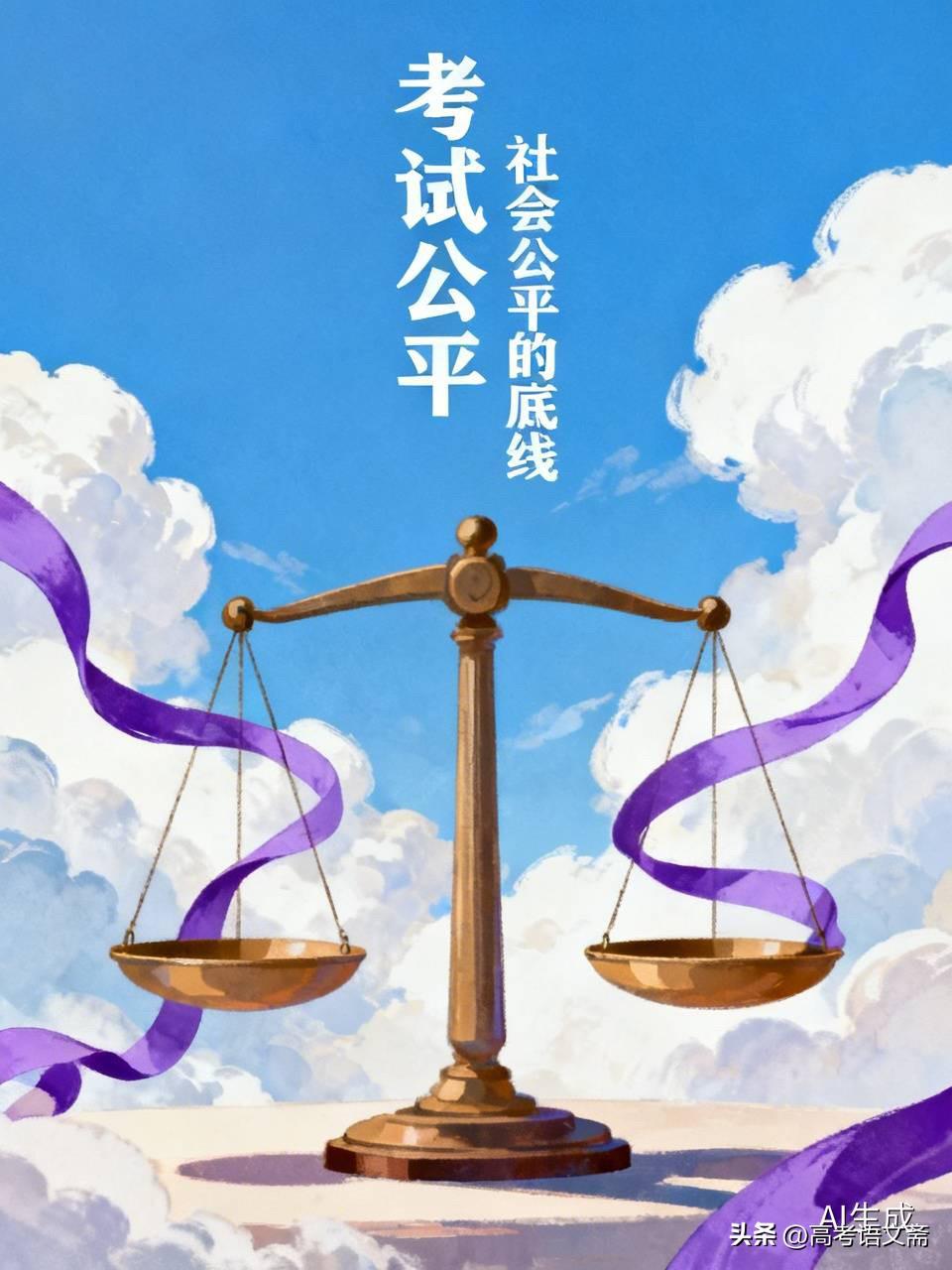 那些为了一己私利而破坏考试规则的违法之人，他们的行为就像一颗毒瘤，侵蚀着考试的公
