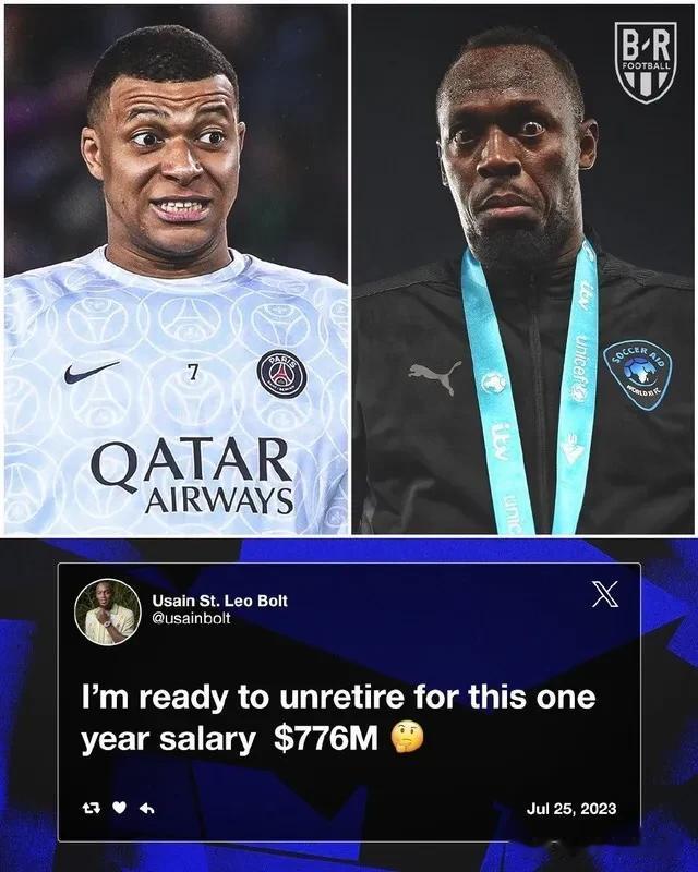 一年工资7.76亿美元，这个诱惑谁能抵挡？
除了当事人姆巴佩尚不清楚意图之外，估