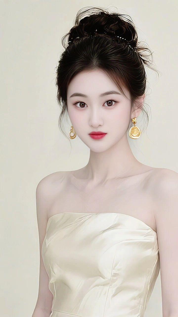 美出高级感 精致妆容 美出温柔感 盘发造型 优雅永不过时