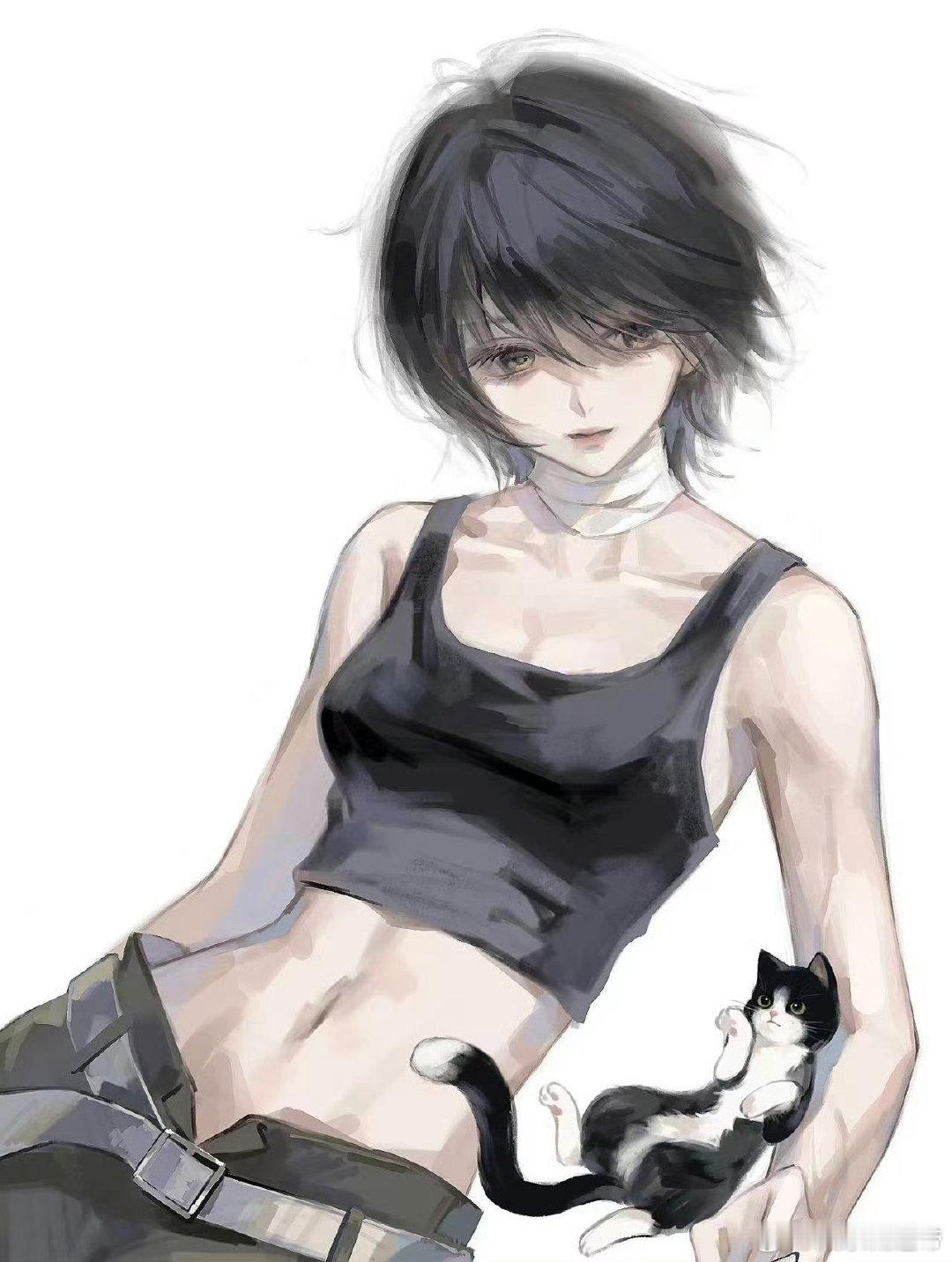 钟楚曦这波造型封神！短发利落+战损破碎感，立体五官搭配力量感身材，把林三酒的故事