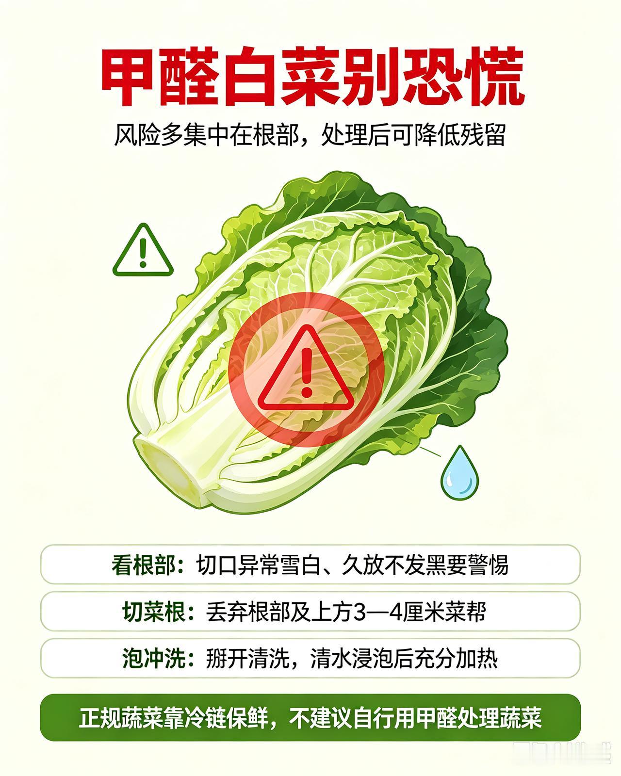 【甲醛白菜要严管，不过也不必过于焦虑】

这两天甲醛白菜引起了社会广泛关注，有非
